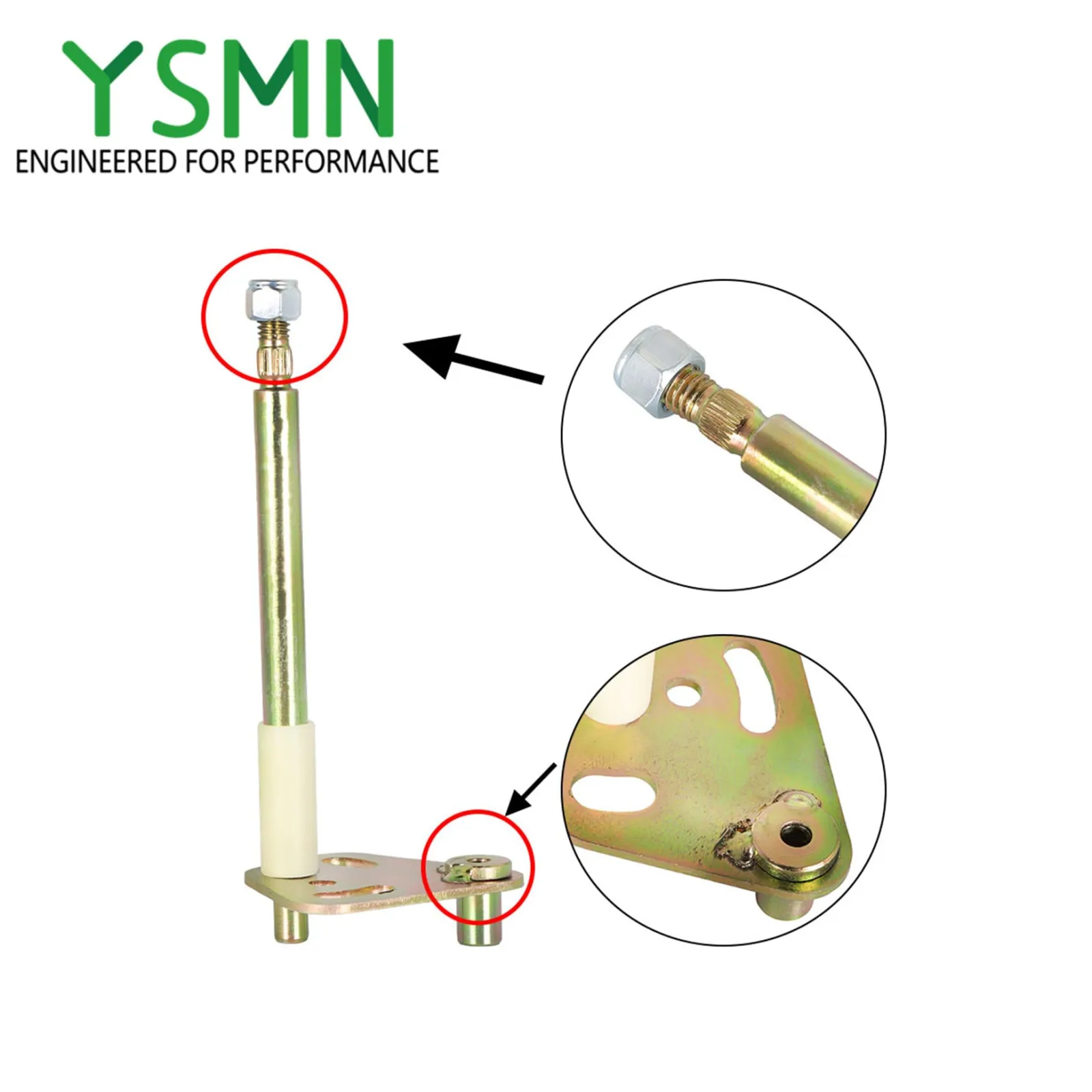 YSMN Accelerator Pivot Rod for Club Car DS 1996+ image 4