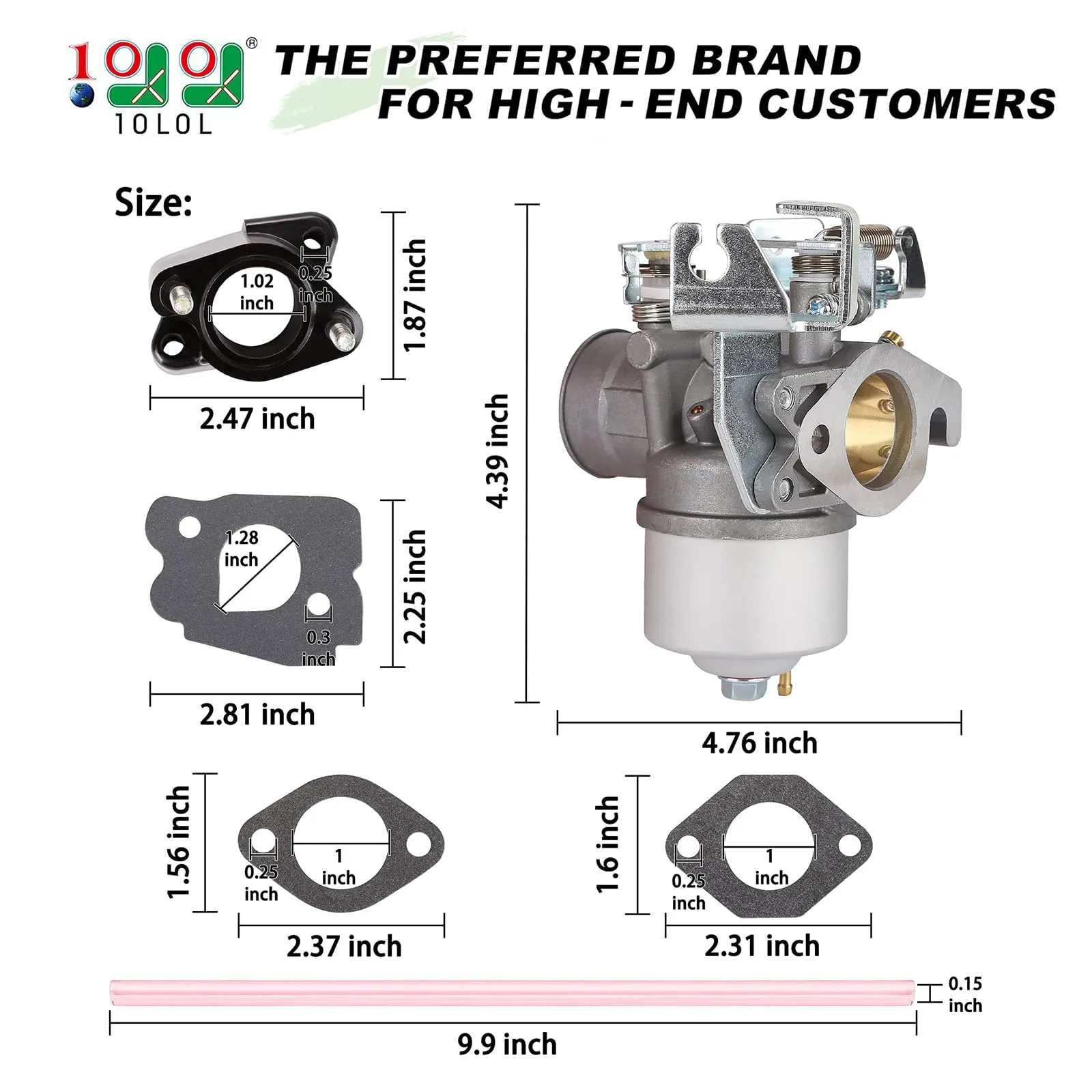 10L0L Carburetor for Yamaha G2-G11 1985-1995 image 2