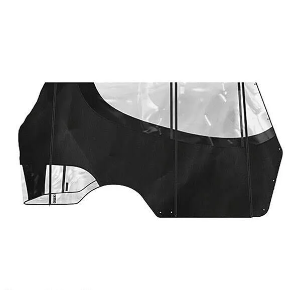 REVENGE Black Enclosure for Club Car Precedent (Kwick-Track) ENC-DT1223-BK