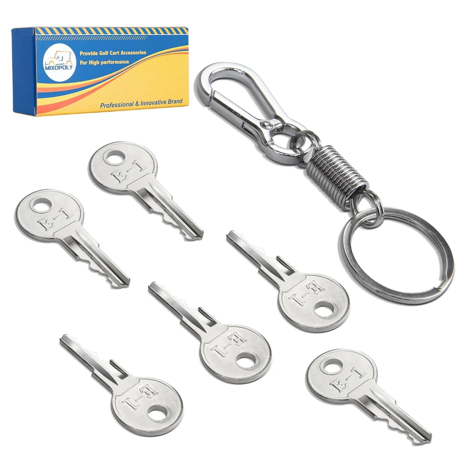 Mixopoly Ignition Keys for E-Z-GO Golf Carts MN-090A-MG