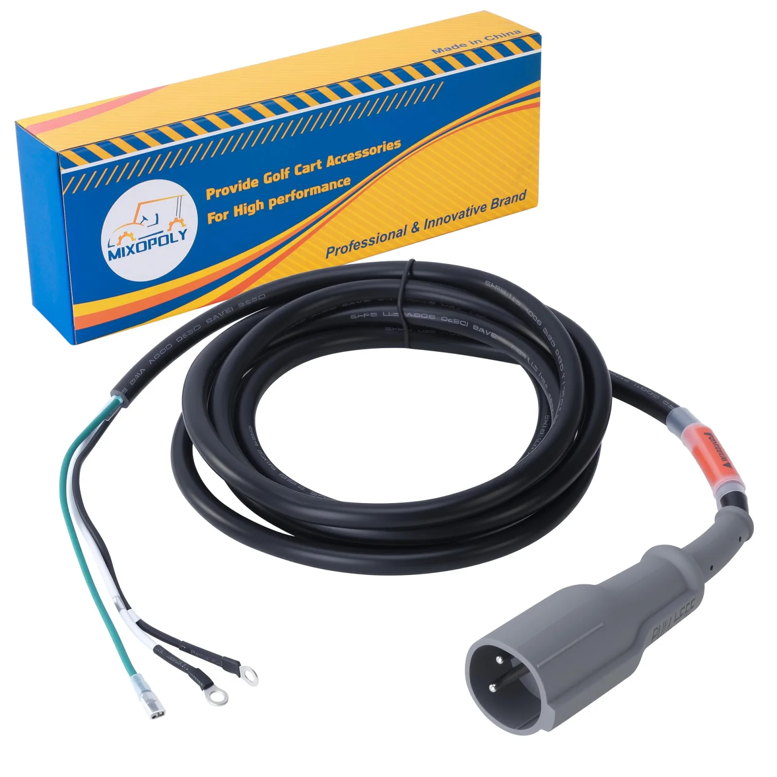 Mixopoly 48V Charger Plug Cord for Club Car DS & Precedent