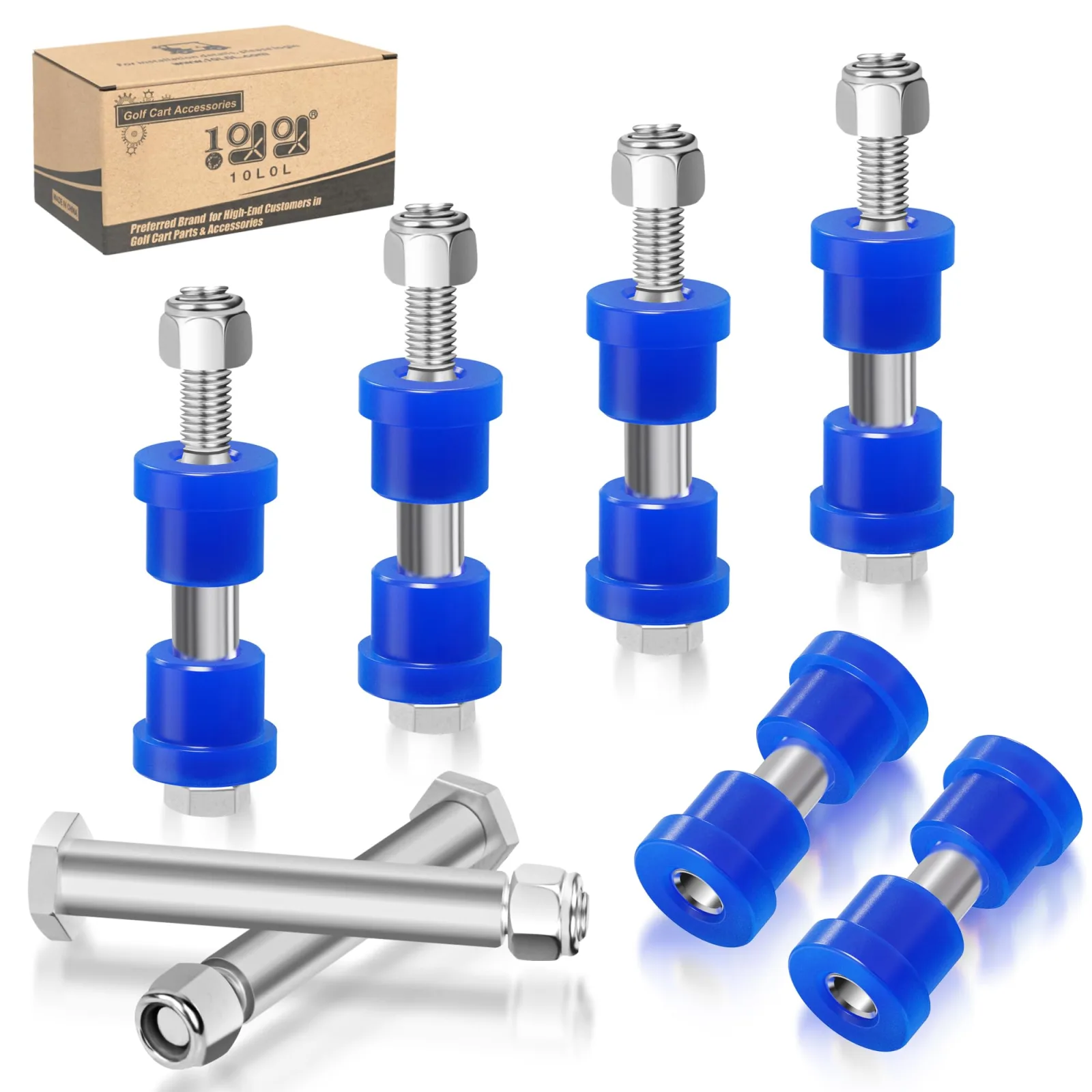 10L0L Spring Bushing Kit for Club Car DS & E-Z-GO TXT/Medalist — 70289-G02