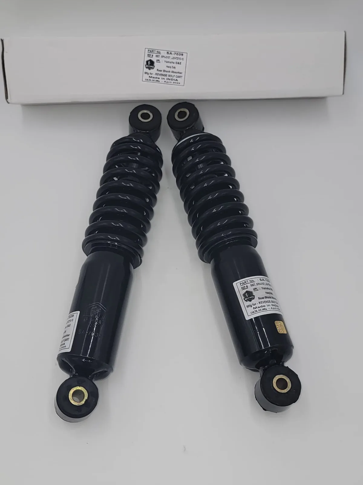 REVENGE Rear Shock Absorbers for Yamaha G14-G22 Golf Carts