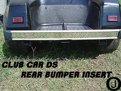 Club Car DS Diamond Plate Rear Bumper Insert
