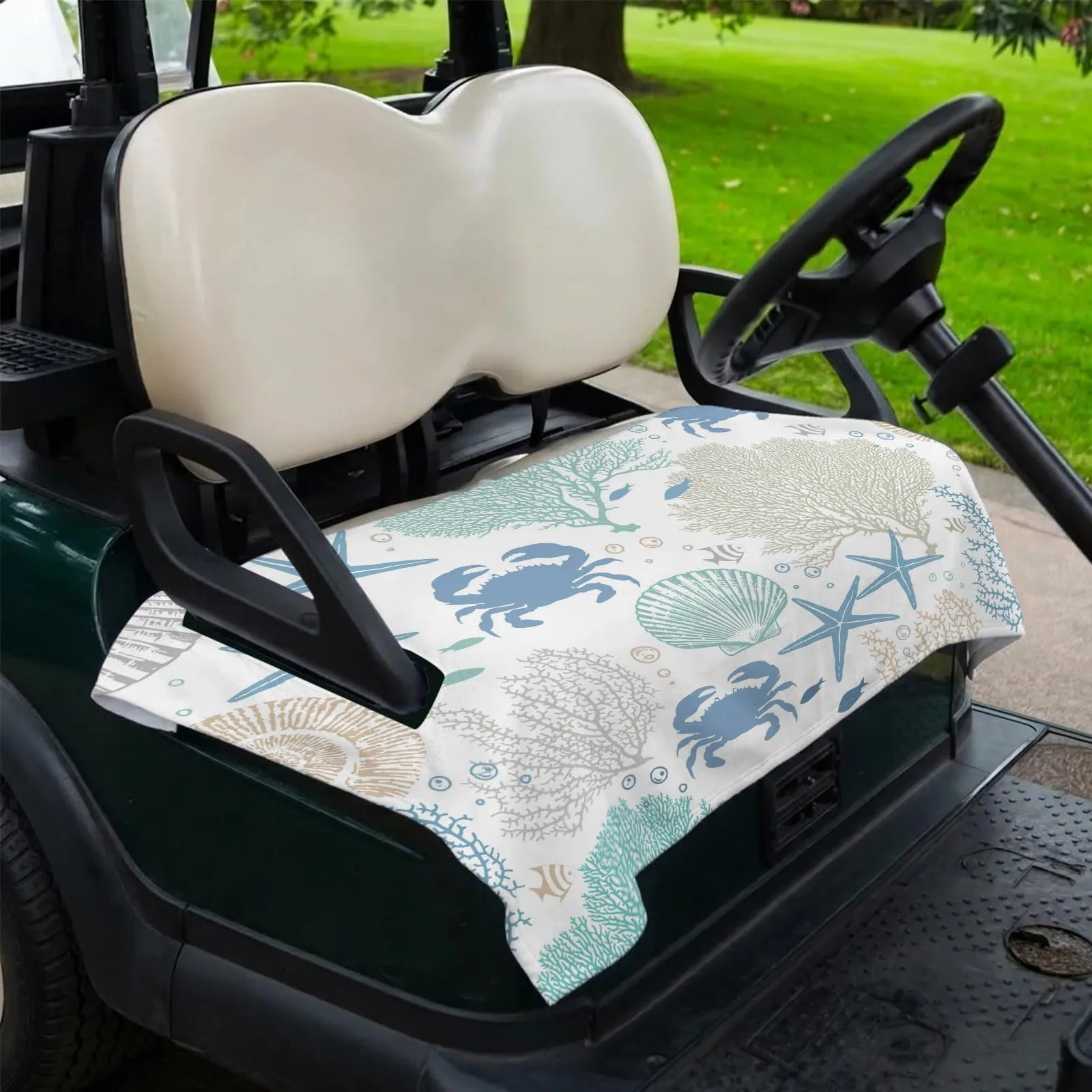 DecorLovee Golf Cart Seat Cover for 2-Seater Carts image 2