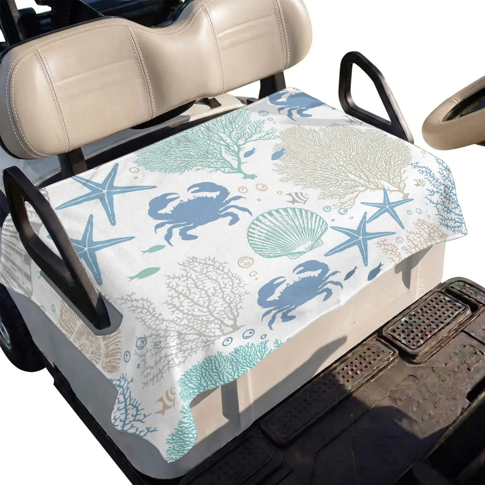 DecorLovee Golf Cart Seat Cover for 2-Seater Carts