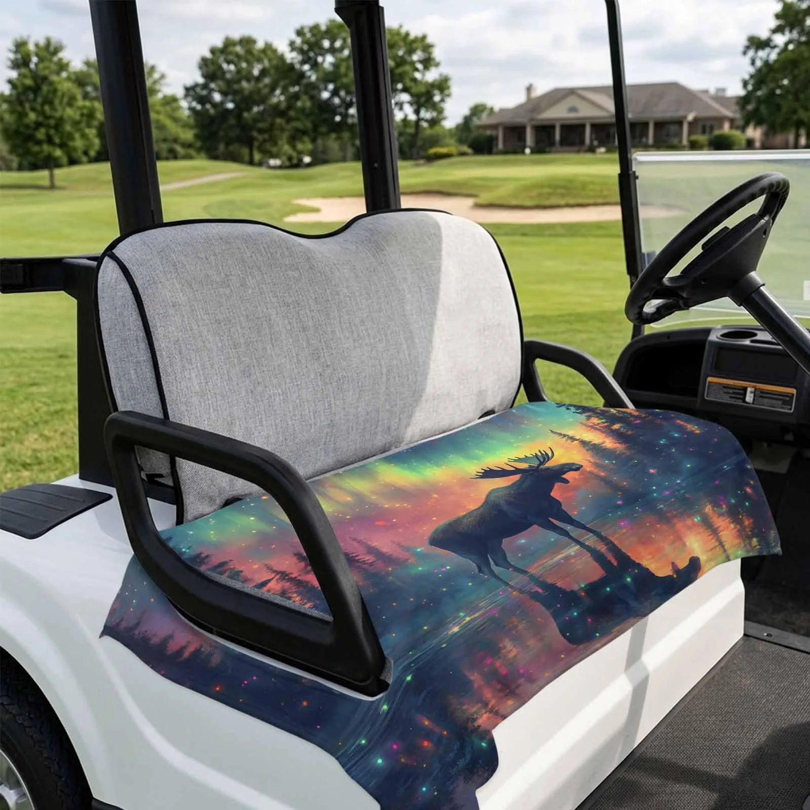 DecorLovee 2-Seater Golf Cart Seat Cover 51 x 31 Inch image 4
