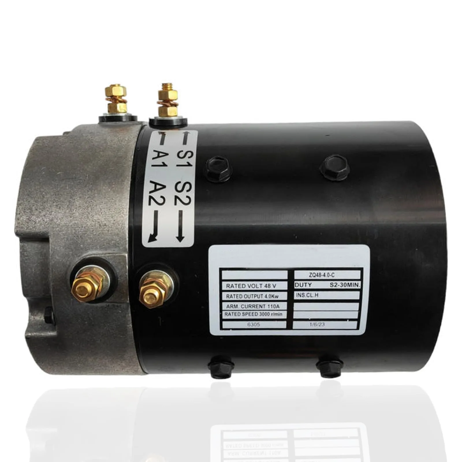 LSBESTN ZQS48-4.0-C 48V 4.0kW DC Golf Cart Drive Motor