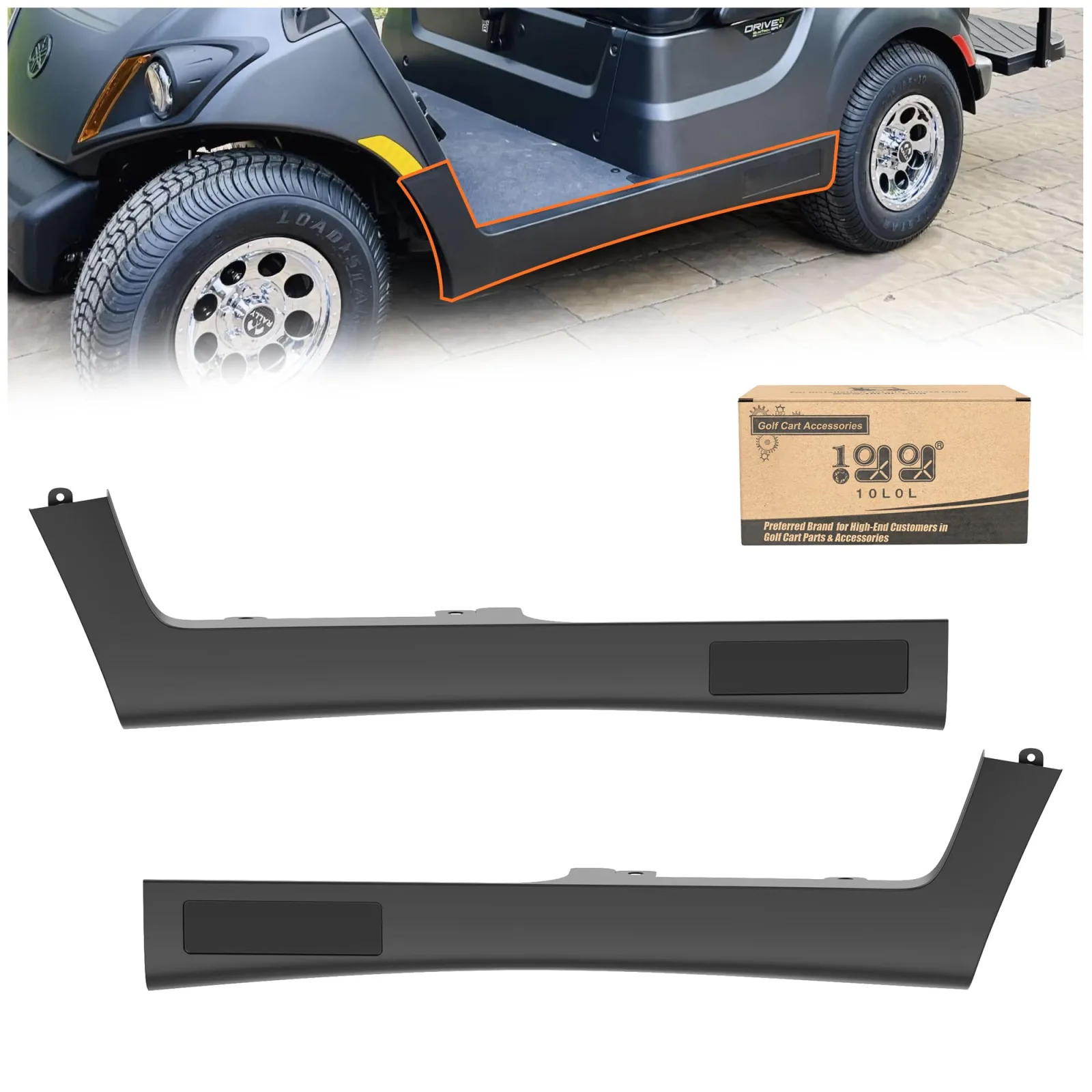 10L0L Rocker Kick Panel Set for Yamaha Drive 2