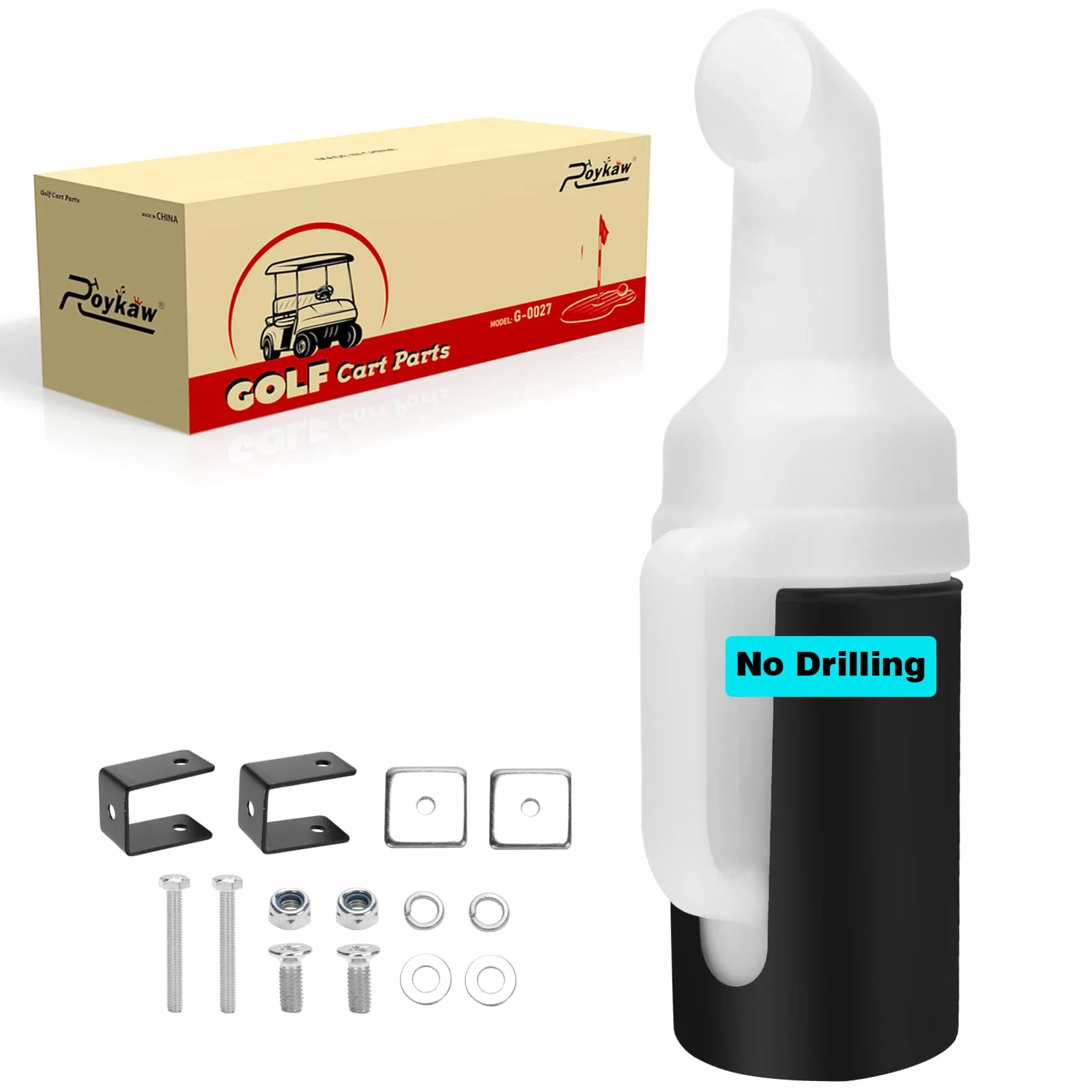 Roykaw G-0330F Golf Cart Sand Bottle Holder Set
