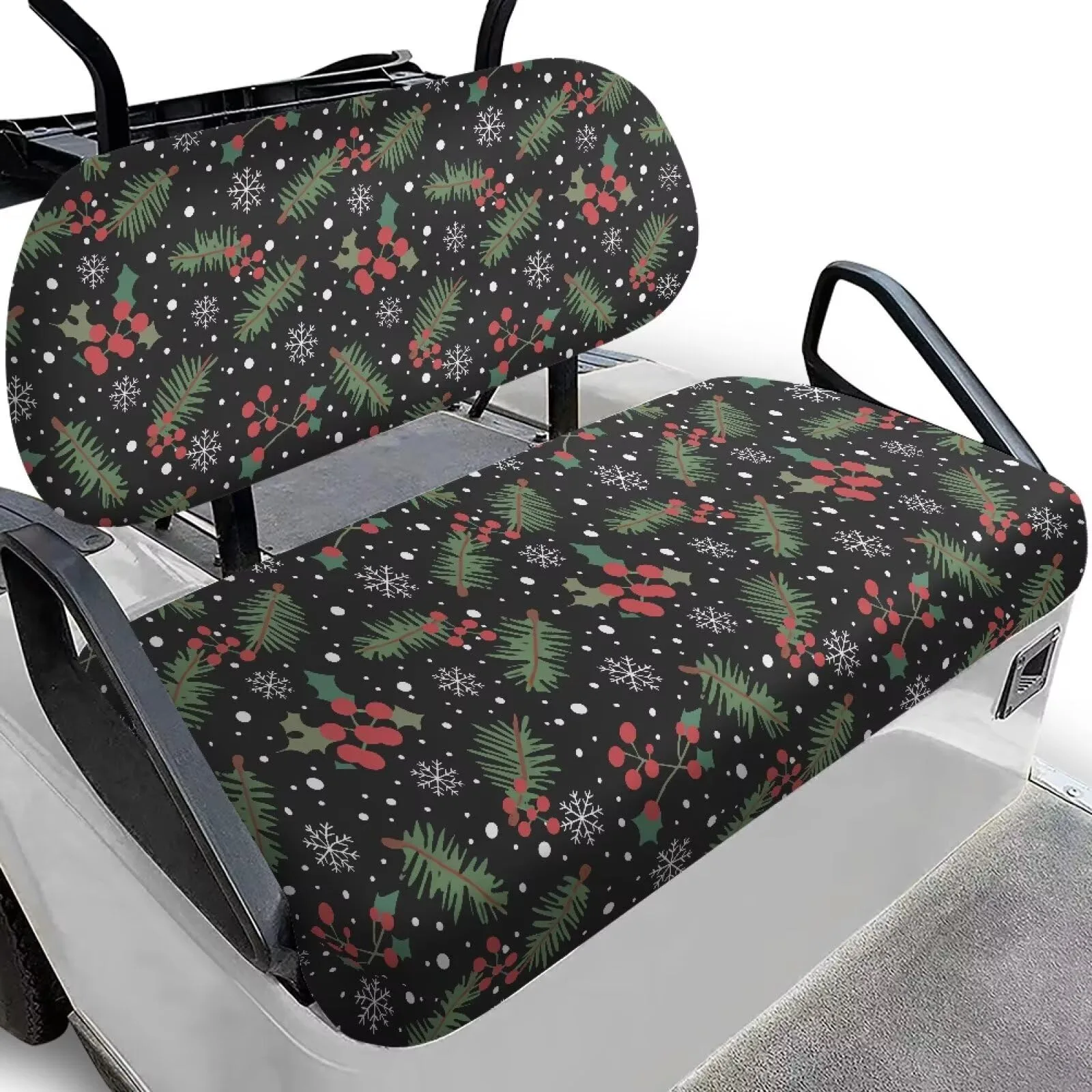 Quidrwyo Berry Golf Cart Seat Cover Set