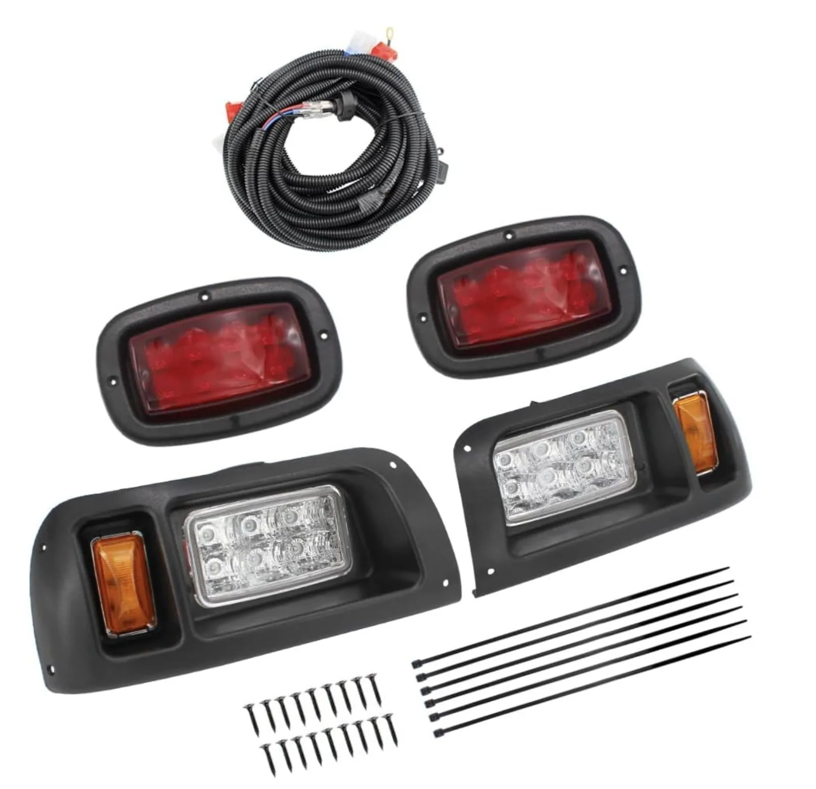 LUXCART DS123 Club Car DS LED Headlight & Taillight Kit (1993+)
