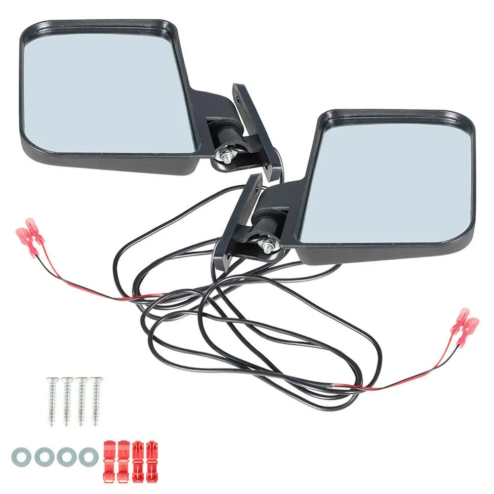 E-Z-G-O Golf Cart Rear View Mirrors with LED Turn Signals image 3