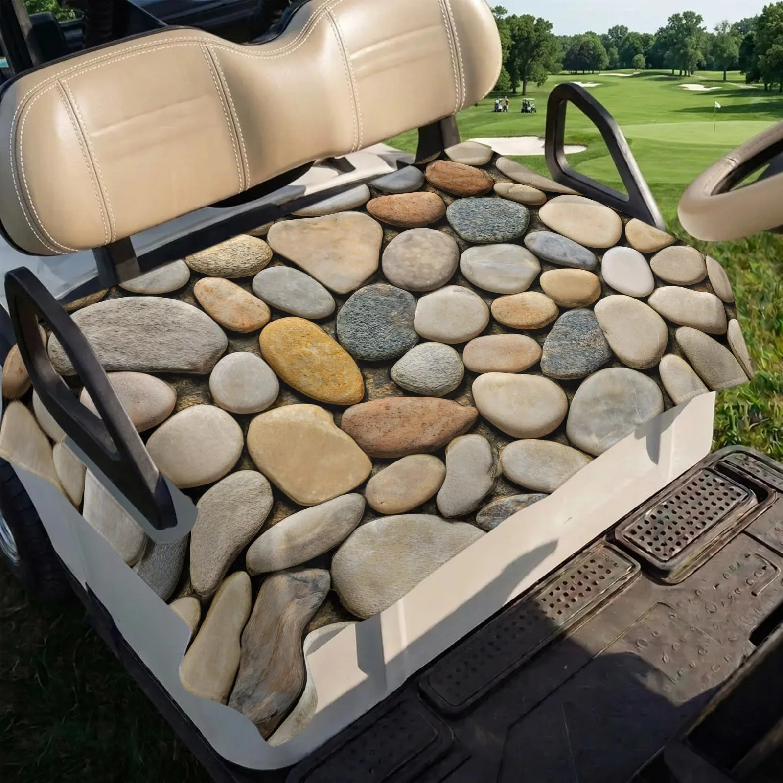 Trosturdspn Cobblestone Golf Cart Seat Cover 51 x 31 in. image 4