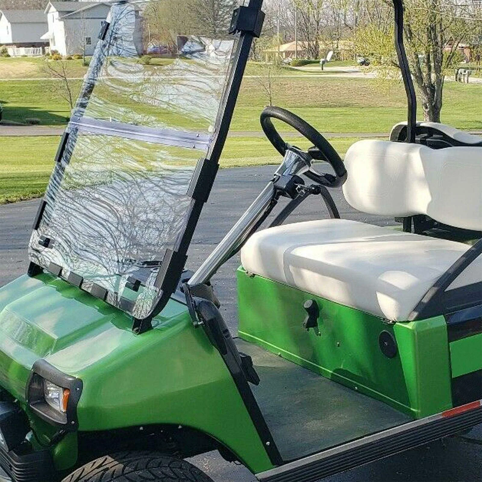 Scaller Clear Folding Windshield for Club Car DS image 2