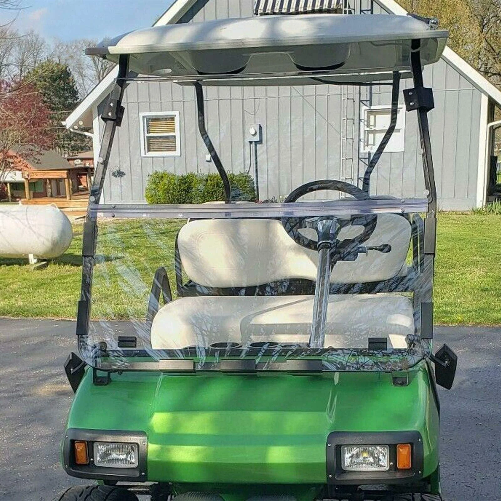 Scaller Clear Folding Windshield for Club Car DS image 4