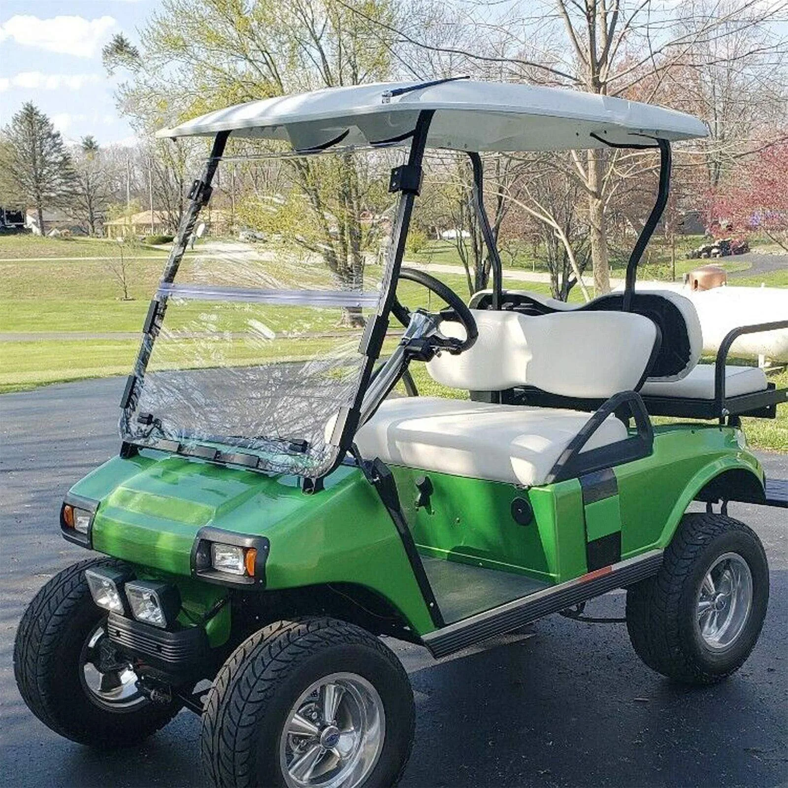 Scaller Clear Folding Windshield for Club Car DS