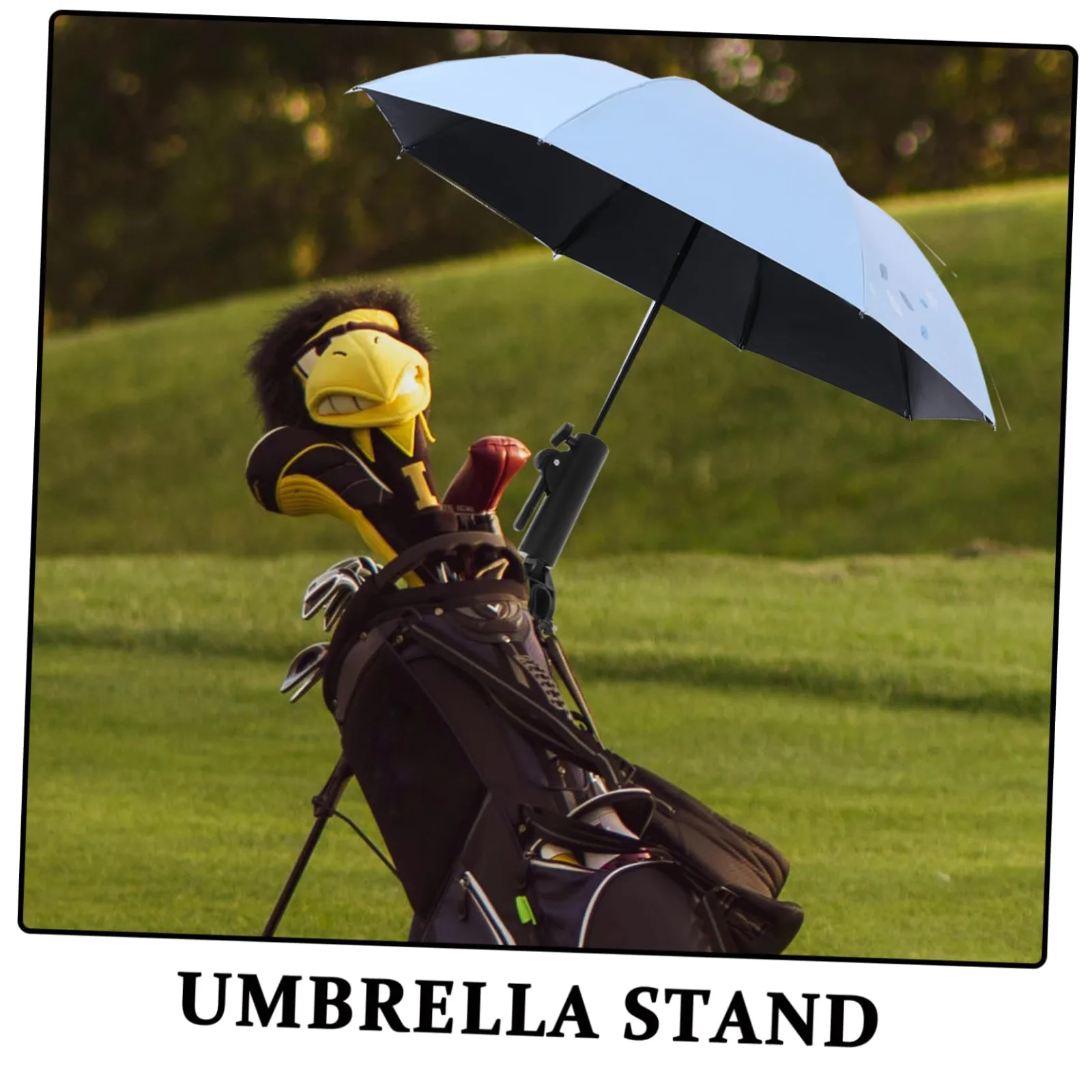 Milisten Adjustable Golf Cart Umbrella Holder Clamp image 3