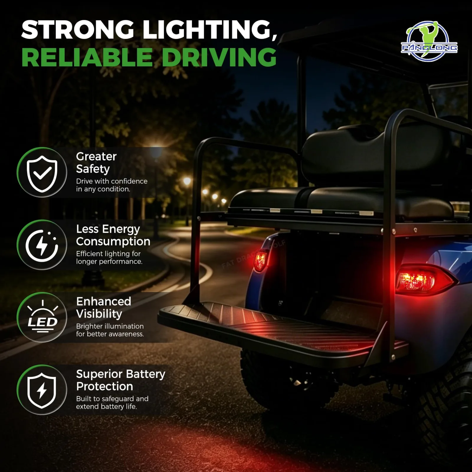 Panglong LED Light Kit for Club Car Tempo – FDG-235 image 3