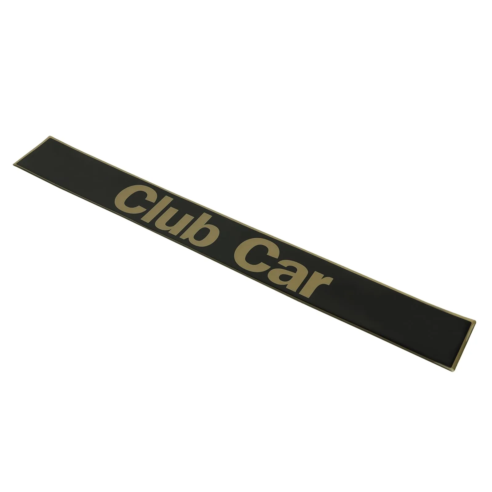 HOGUCAL Black Gold Name Plate Emblem for Club Car DS
