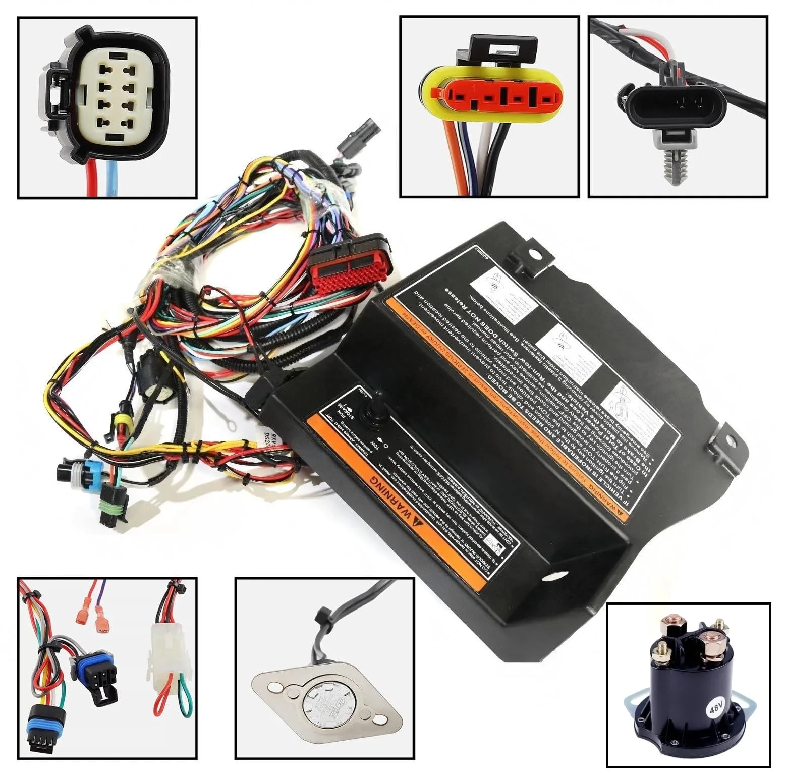 RongTengKeJi E-Z-GO RXV Speed Controller Harness 48V image 4
