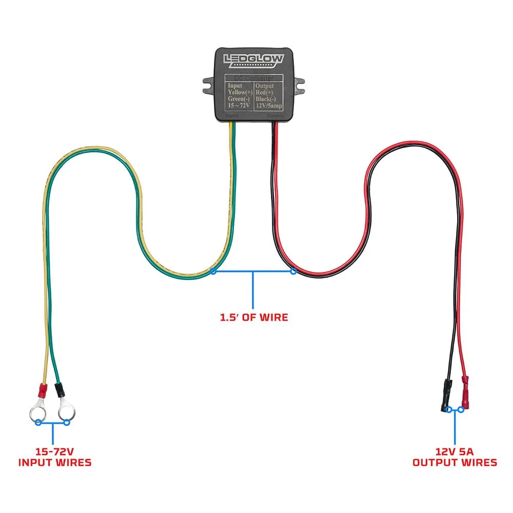 LEDGlow LU-GC-Reducer Golf Cart Voltage Reducer image 2