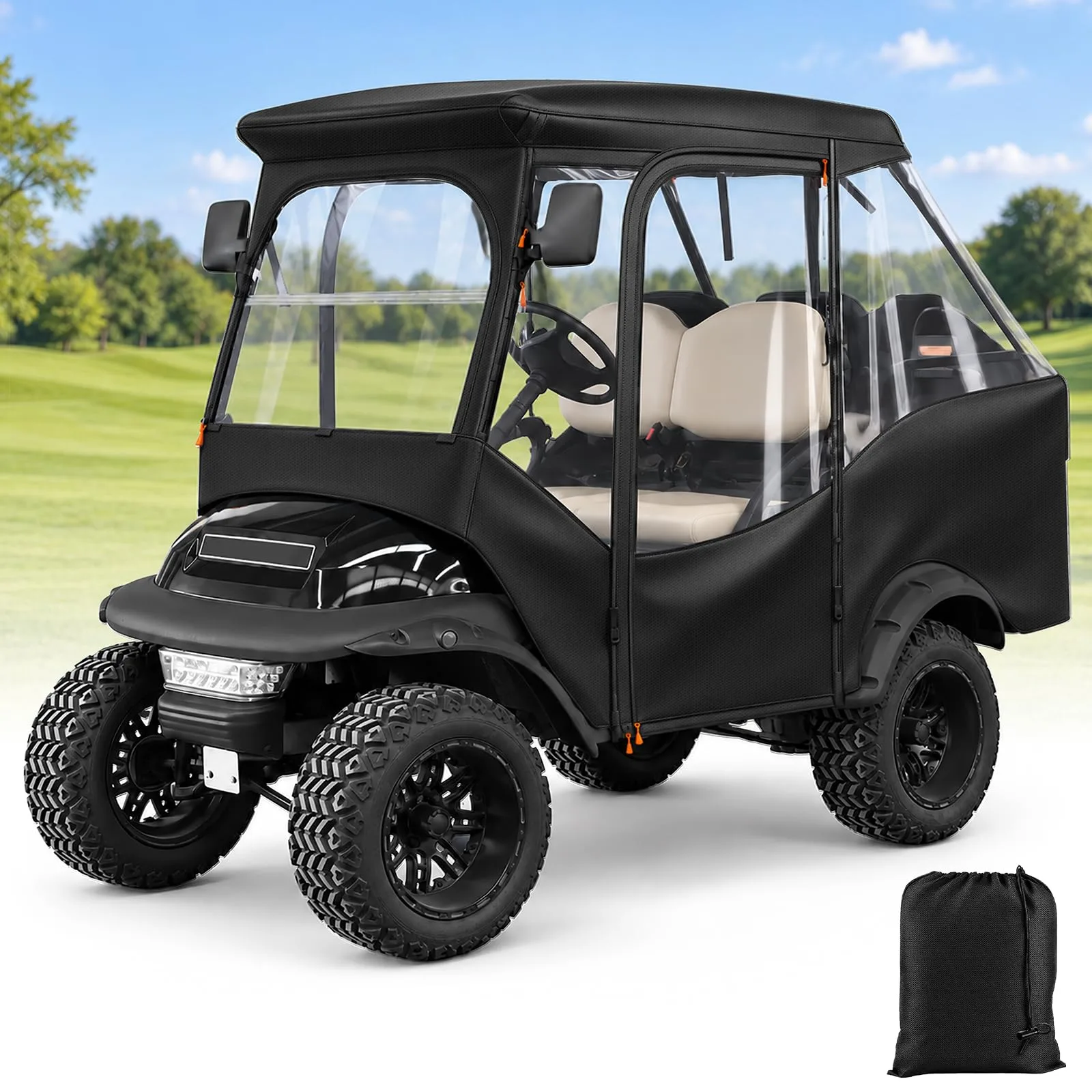 CartClan CT-0244 Club Car Precedent Golf Cart Enclosure
