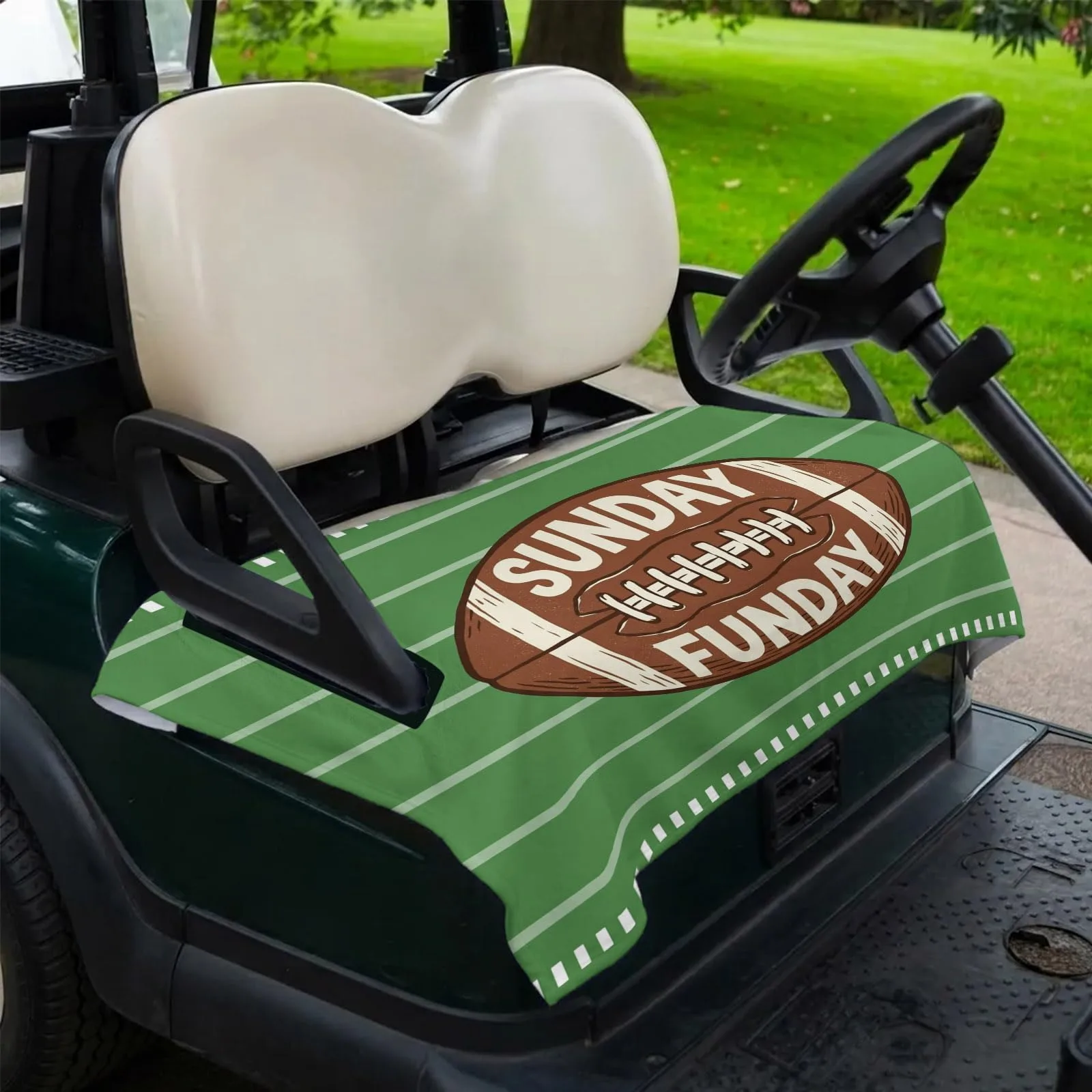 DecorLovee Golf Cart Seat Cover, 51 x 31-Inch Microfiber image 2
