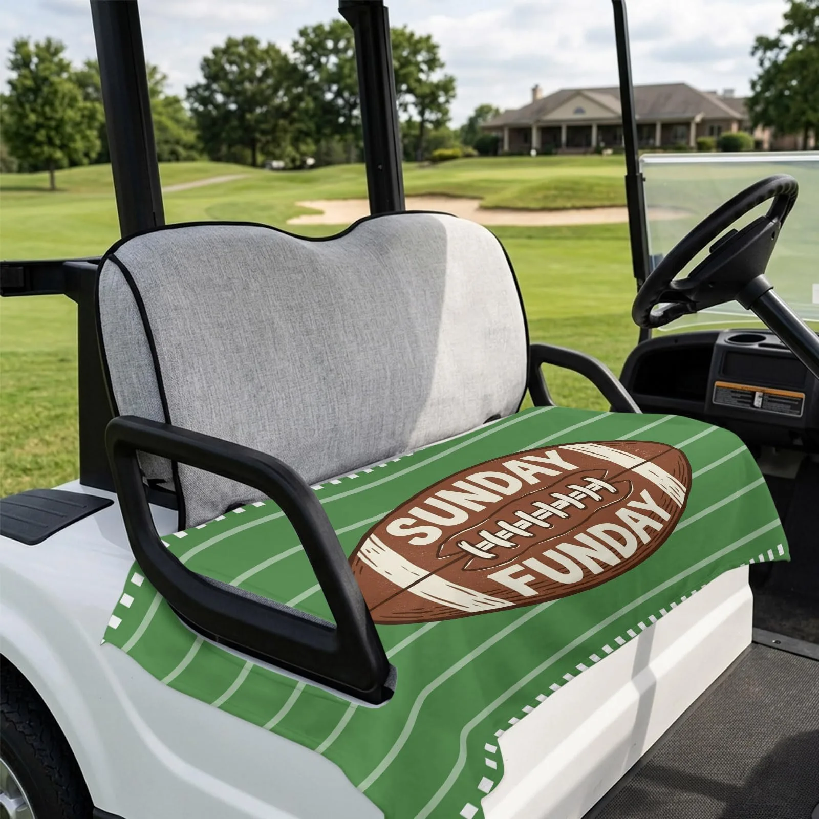 DecorLovee Golf Cart Seat Cover, 51 x 31-Inch Microfiber image 4