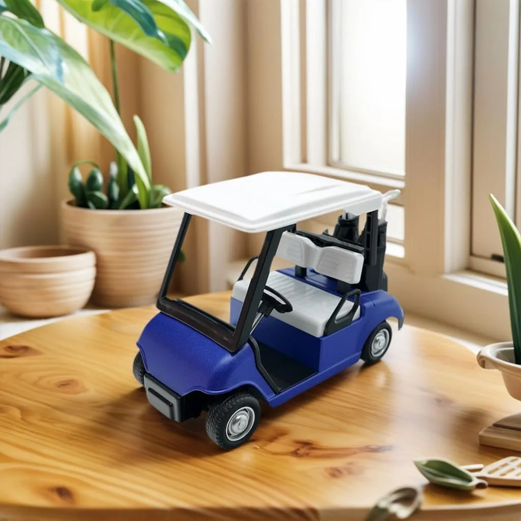 Generic Miniature Pullback Golf Cart Model gx_1627 image 4