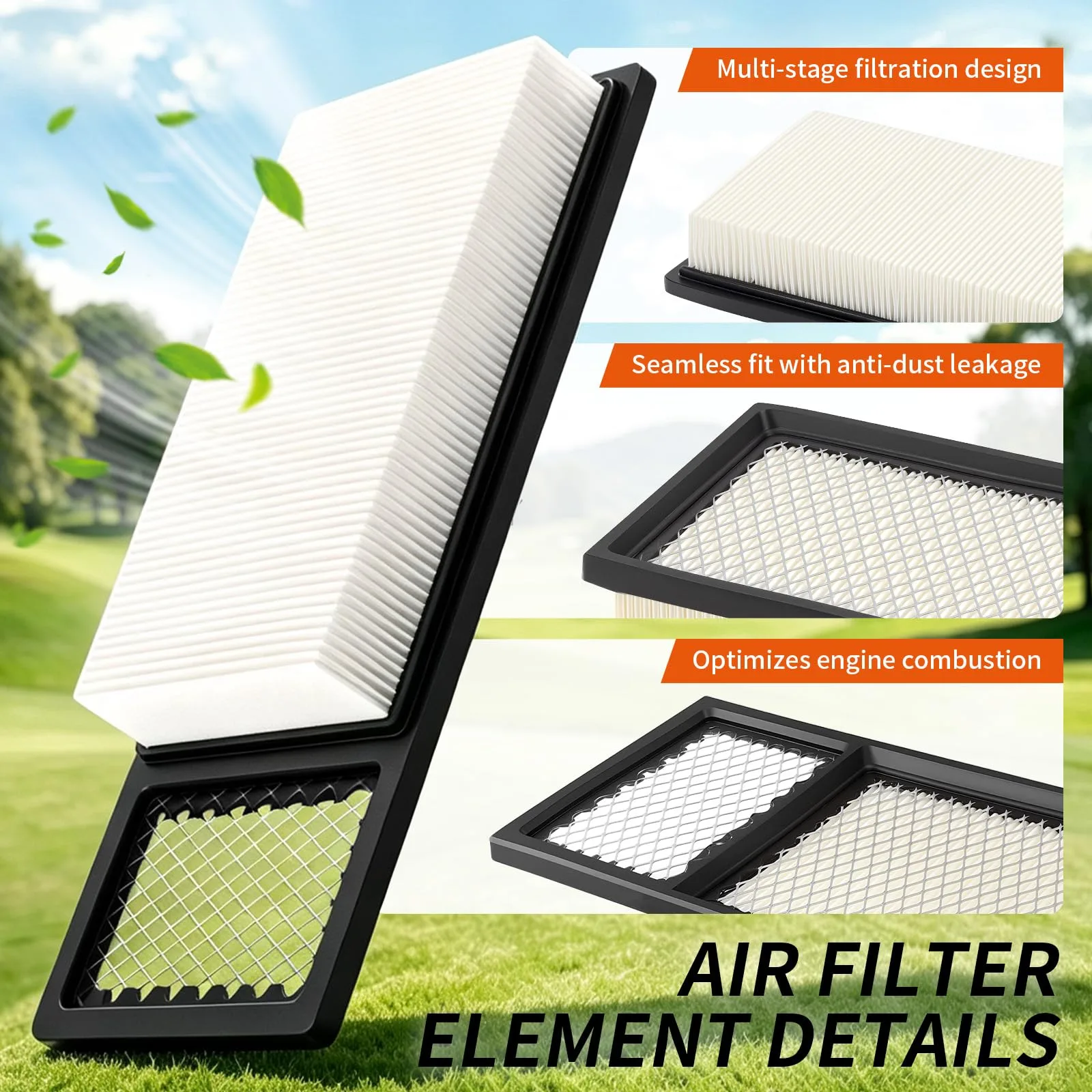 zozoye Air Filter Housing Kit for E-Z-GO 295cc/350cc image 4