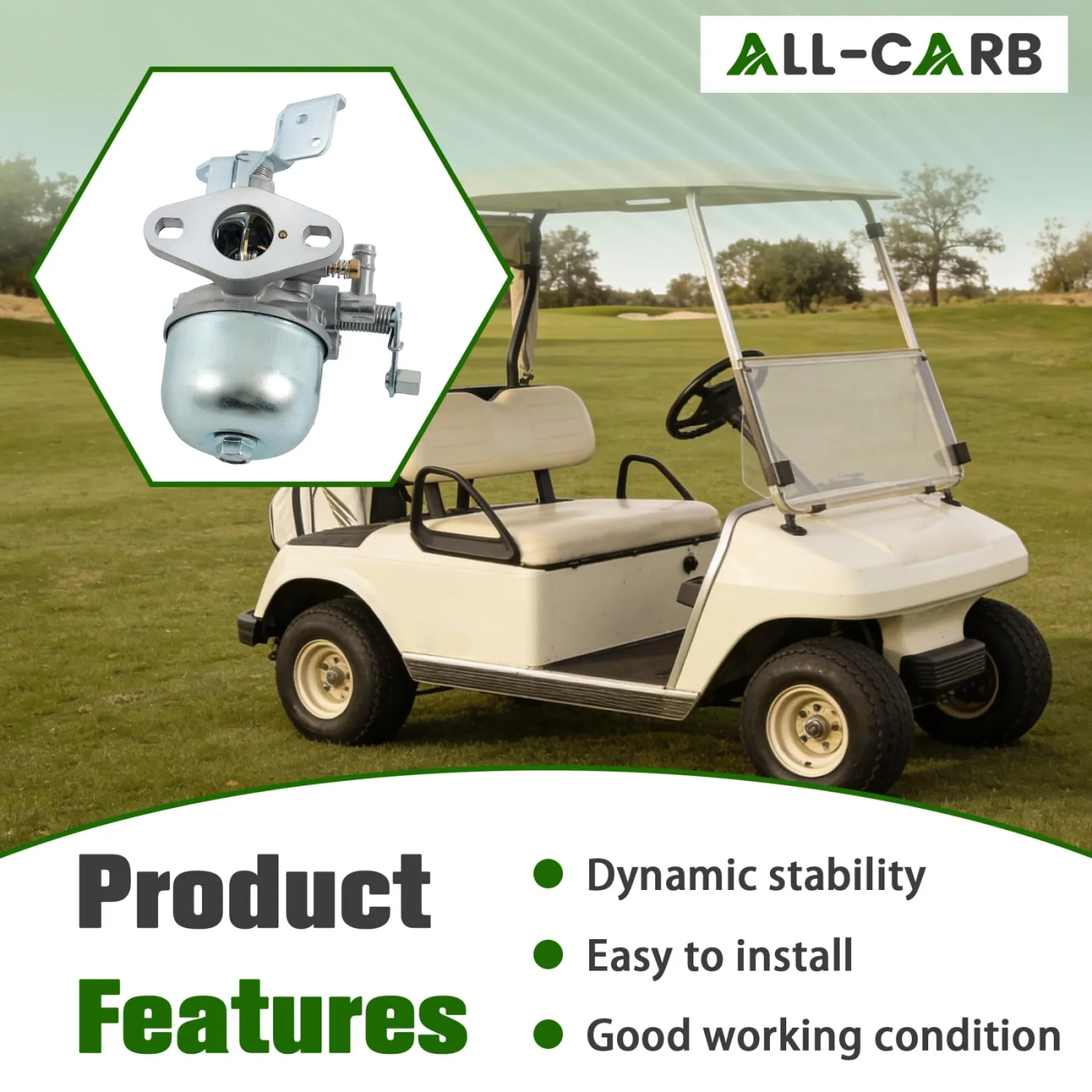 marddpair Carburetor for E-Z-G-O Golf Carts 1982-1987 image 4