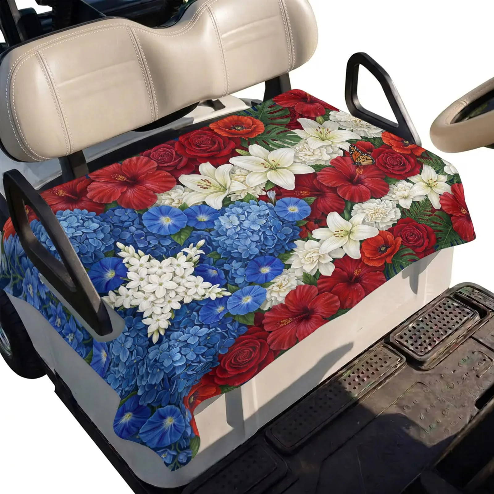 DecorLovee Golf Cart Seat Cover 51 x 31 Inch