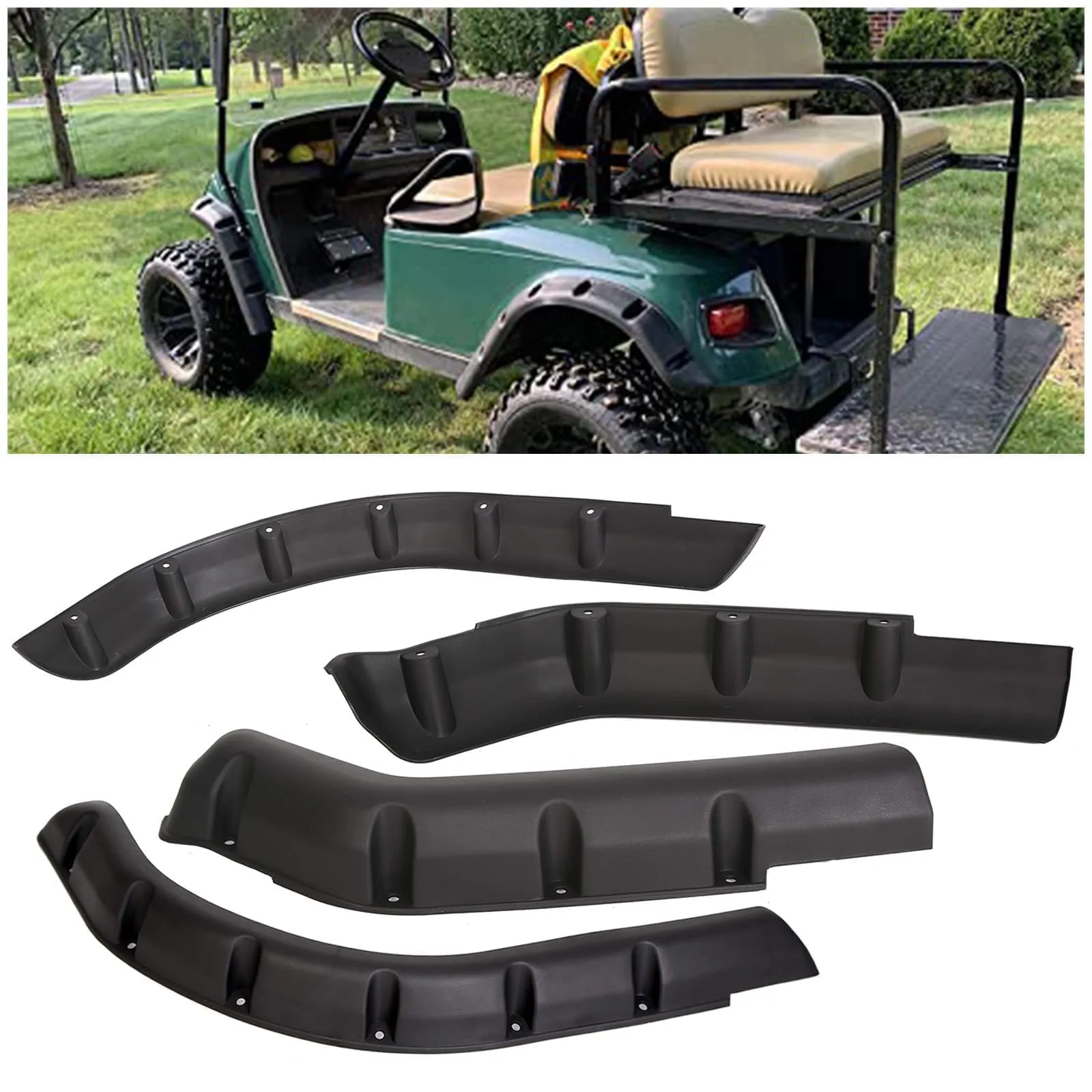 HECASA Fender Flares for 1994-2013 E-Z-GO TXT - CB-895