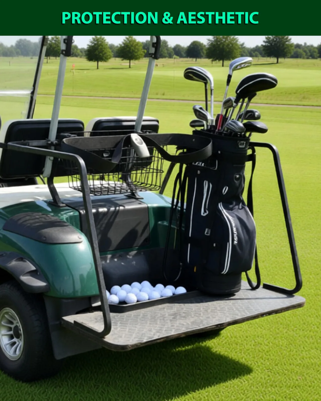 POKIAUTO Bag Well Mat for Yamaha G14-G22 Golf Carts image 3
