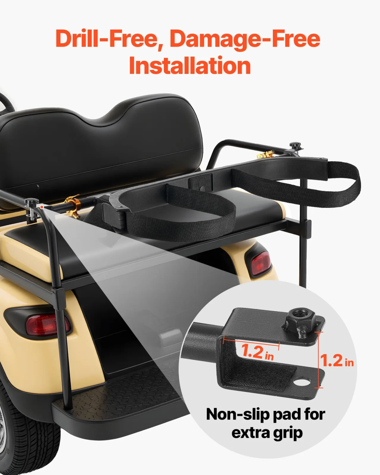 VEVOR MX24-112 Golf Cart Rear Seat Bag Holder image 3