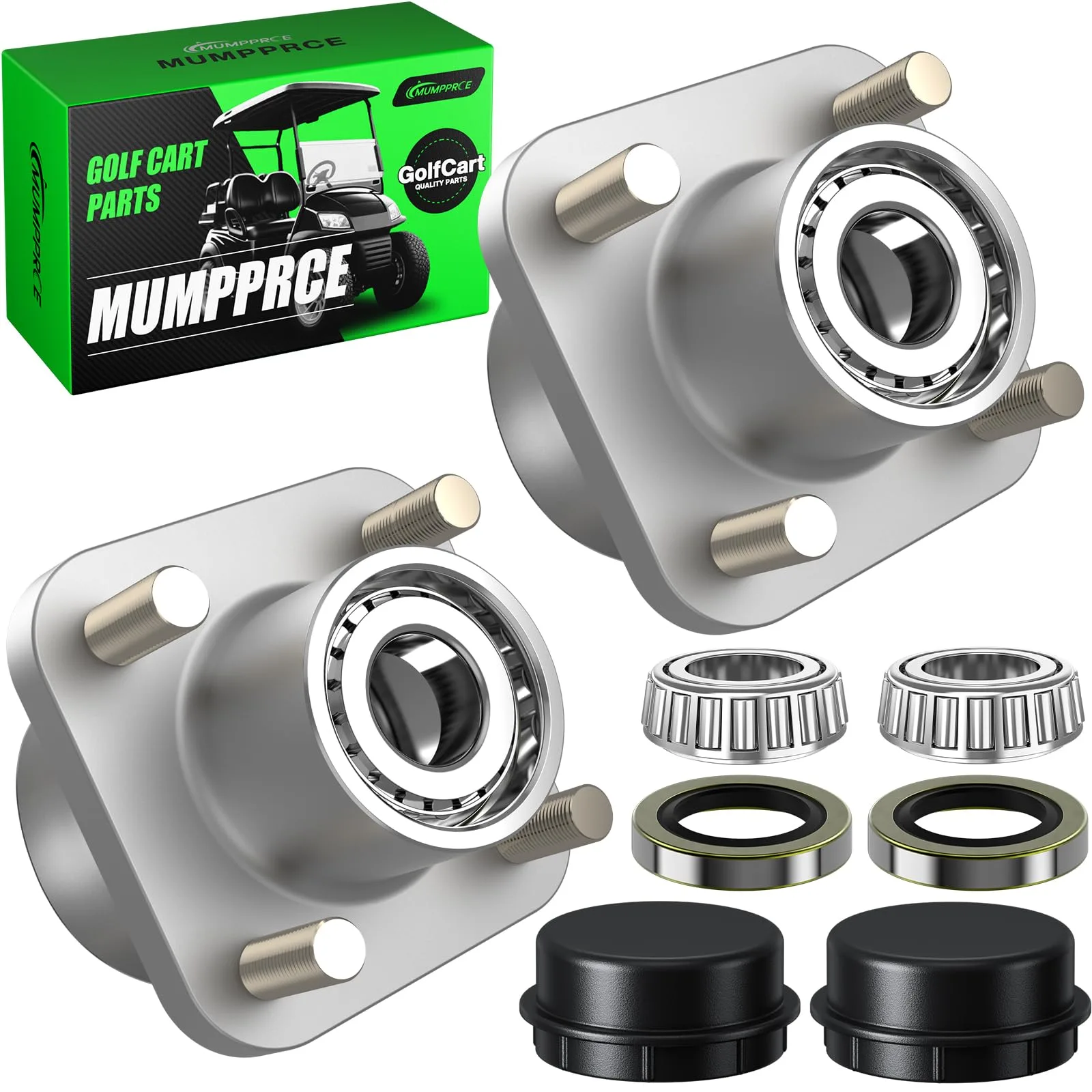 MUMPPRCE Front Wheel Hub Assembly for E-Z-GO TXT/PDS — 70895G01