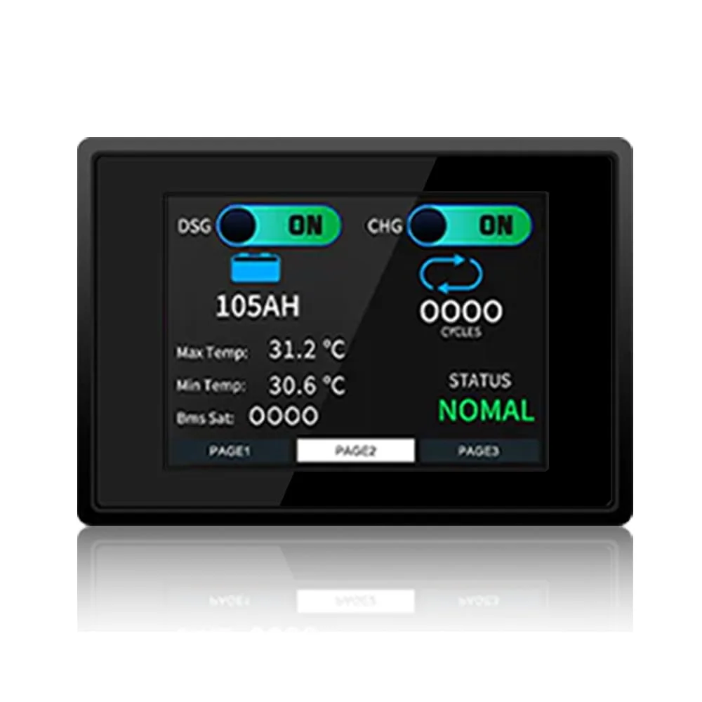 Elefast RS485 LCD Display for Golf Cart Batteries