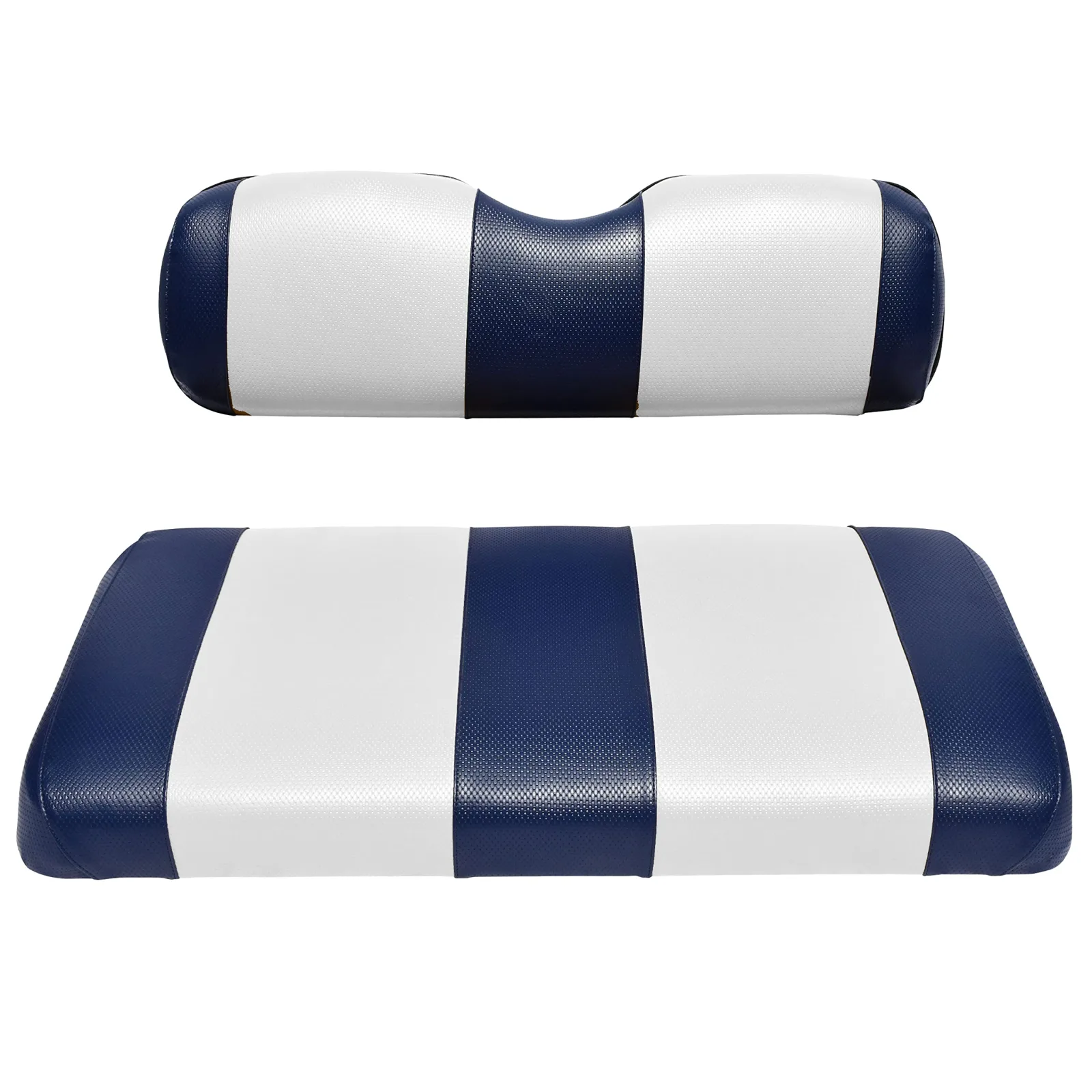 Blue & White Seat Replacement for E-Z-GO TXT and Medalist