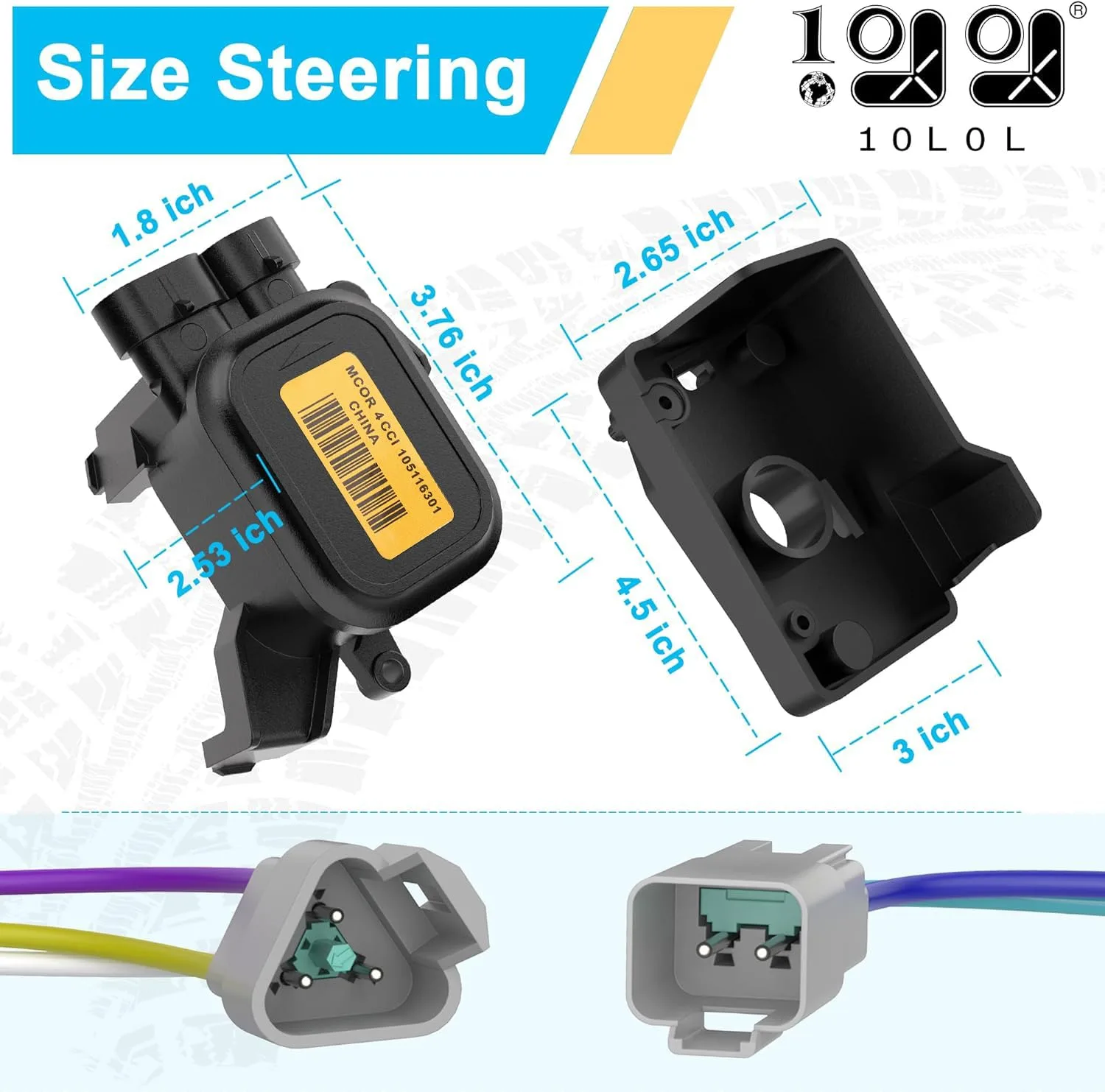 10L0L MCOR 4 Conversion Kit for 48V Club Car Precedent & Carryall (2012+) image 2
