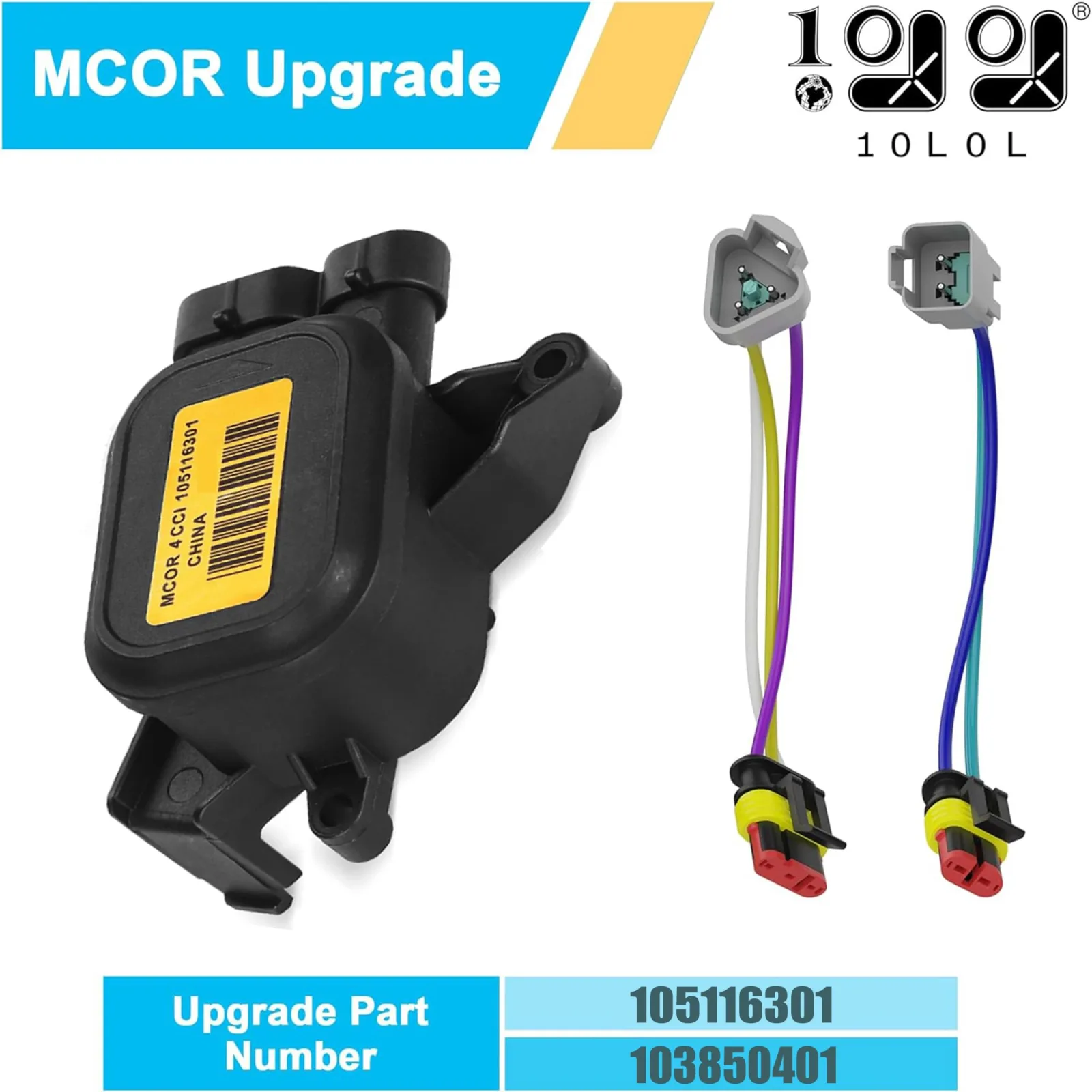 10L0L MCOR 4 Conversion Kit for 48V Club Car Precedent & Carryall (2012+) image 3