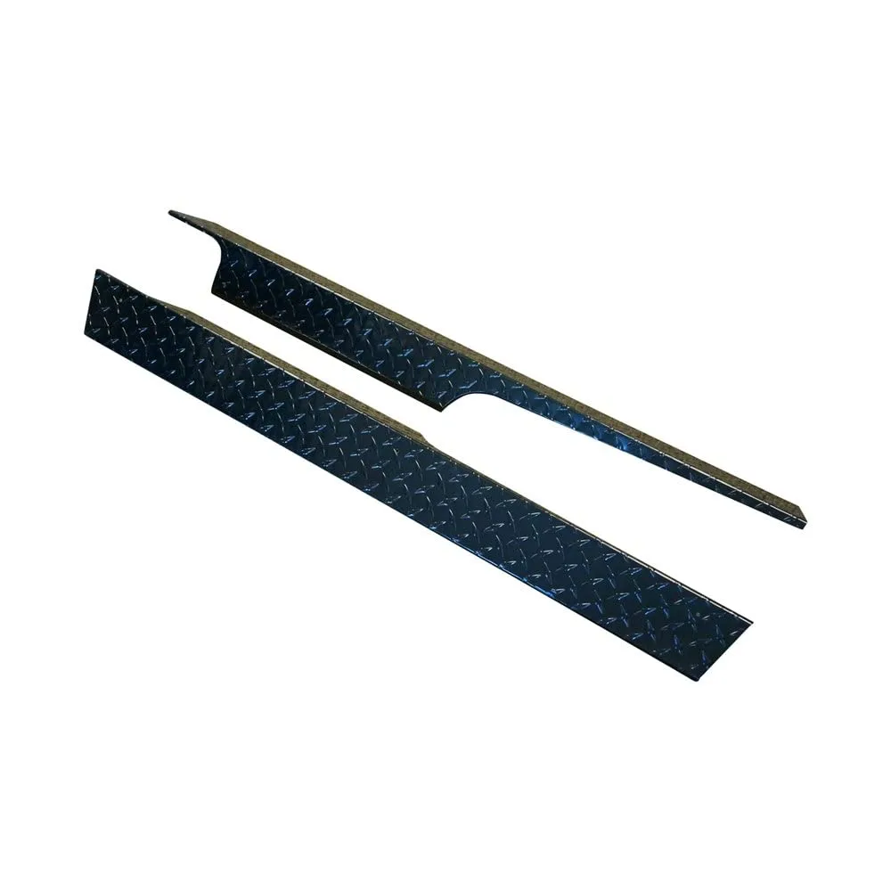 Hardcore Parts Black Rocker Panels for E-Z-GO RXV