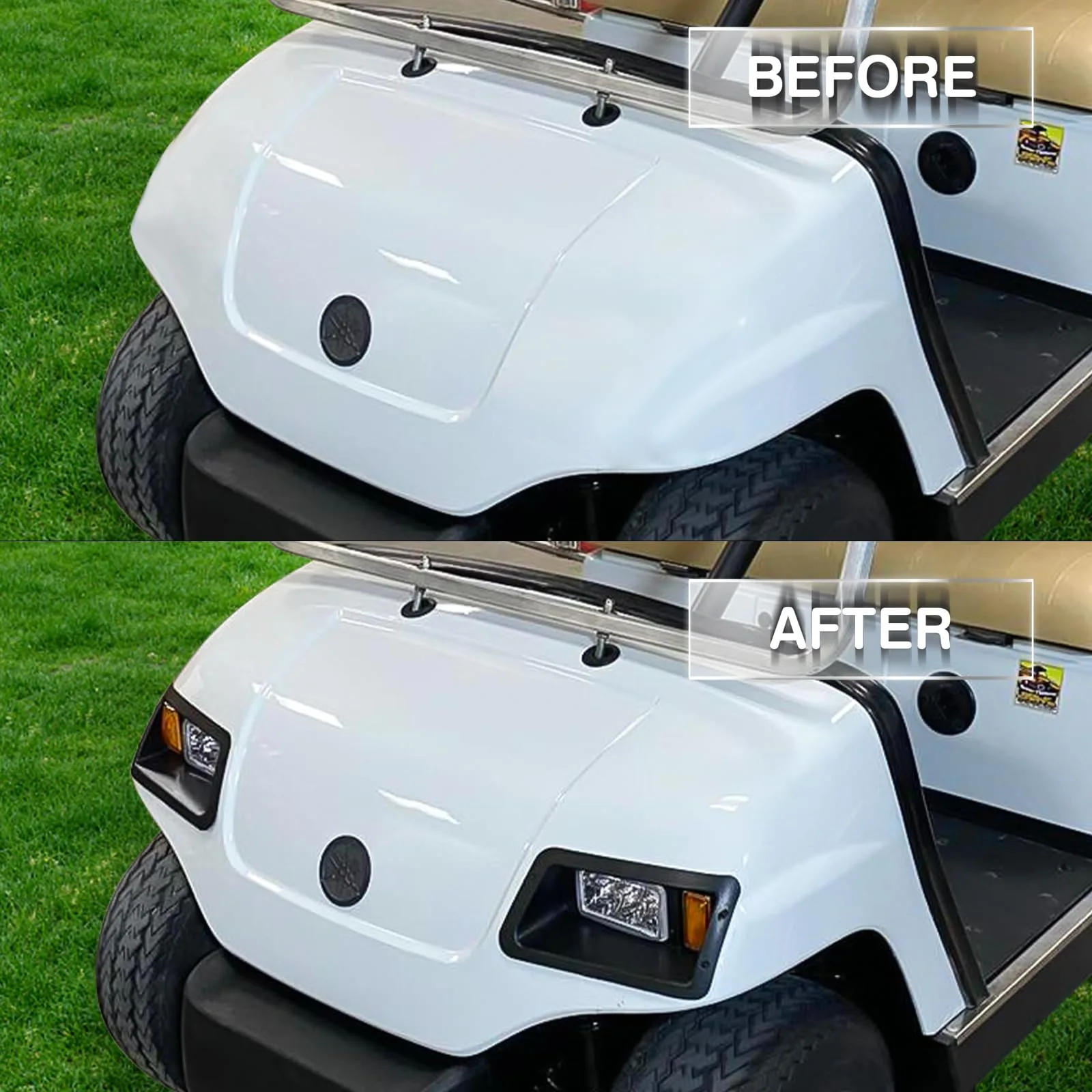 Orle Oko LED Headlight Kit for Yamaha G14-G22 Golf Carts image 4