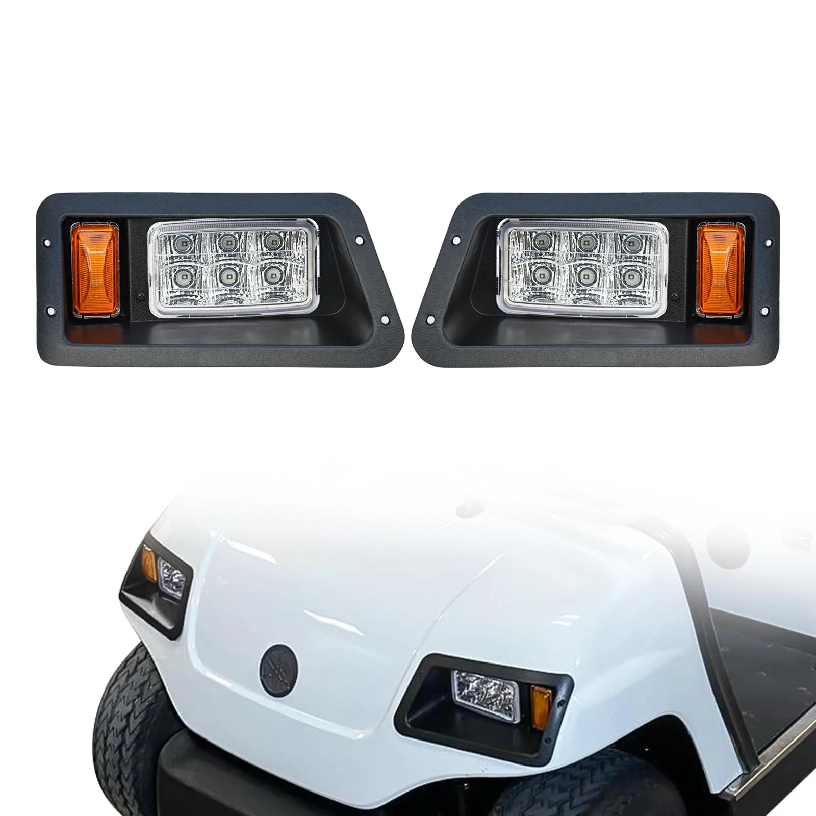 Orle Oko LED Headlight Kit for Yamaha G14-G22 Golf Carts