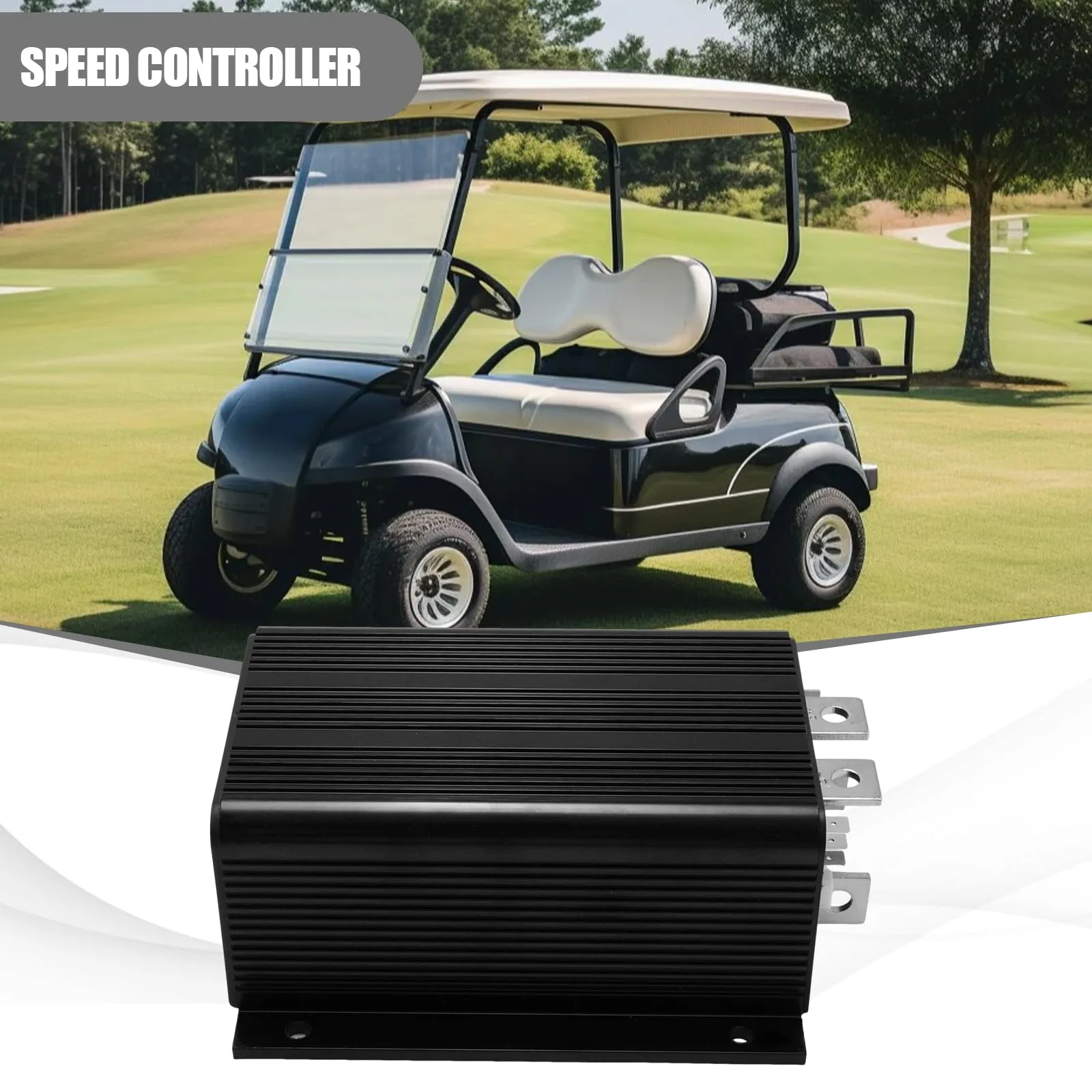 VIKKSAER 1204-027 36V Golf Cart Speed Controller image 3