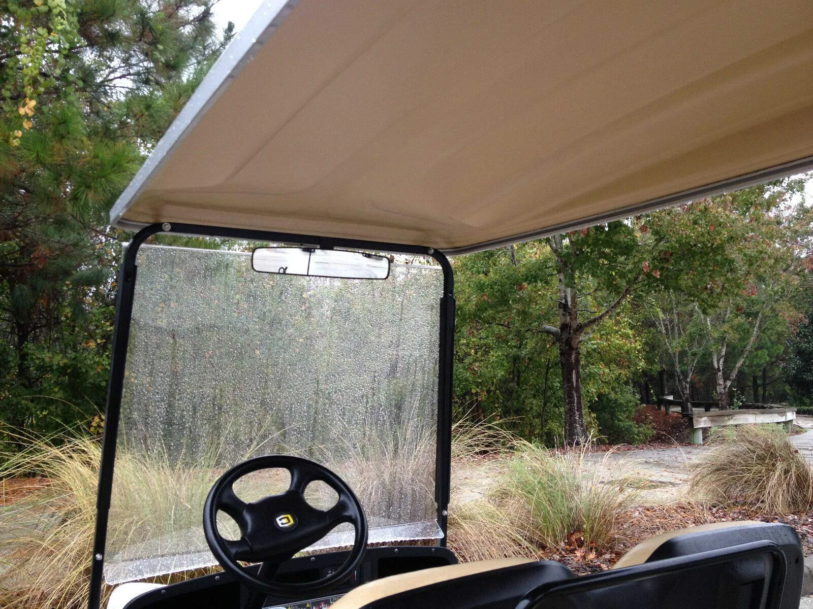 Generic 16.5-Inch Panoramic Golf Cart Rear View Mirror image 4