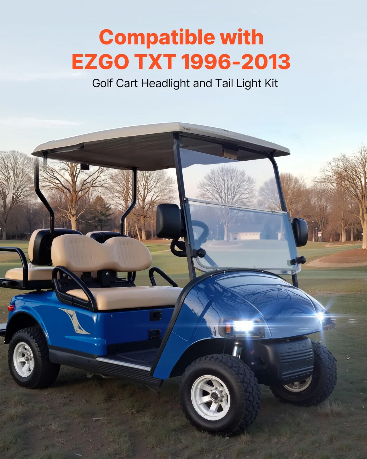 VEVOR LQLK-2002LB Light Kit for E-Z-GO TXT 1996-2013 image 2