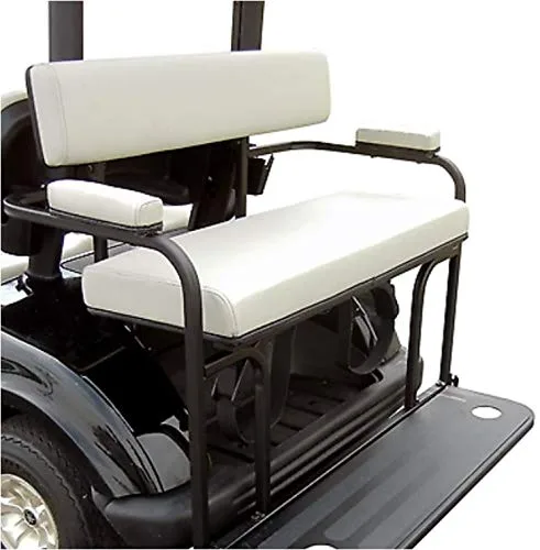 3G 2-in-1 White Seat Kit for E-Z-GO RXV 2008+