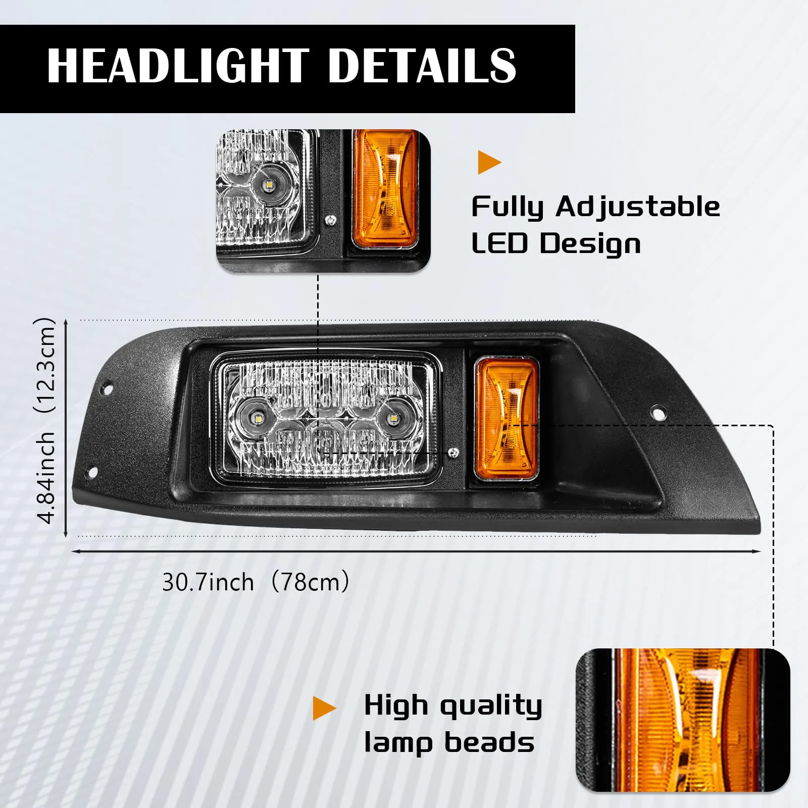 VPAHub E-Z-GO TXT LED Light Kit 1996-2013 48V image 4