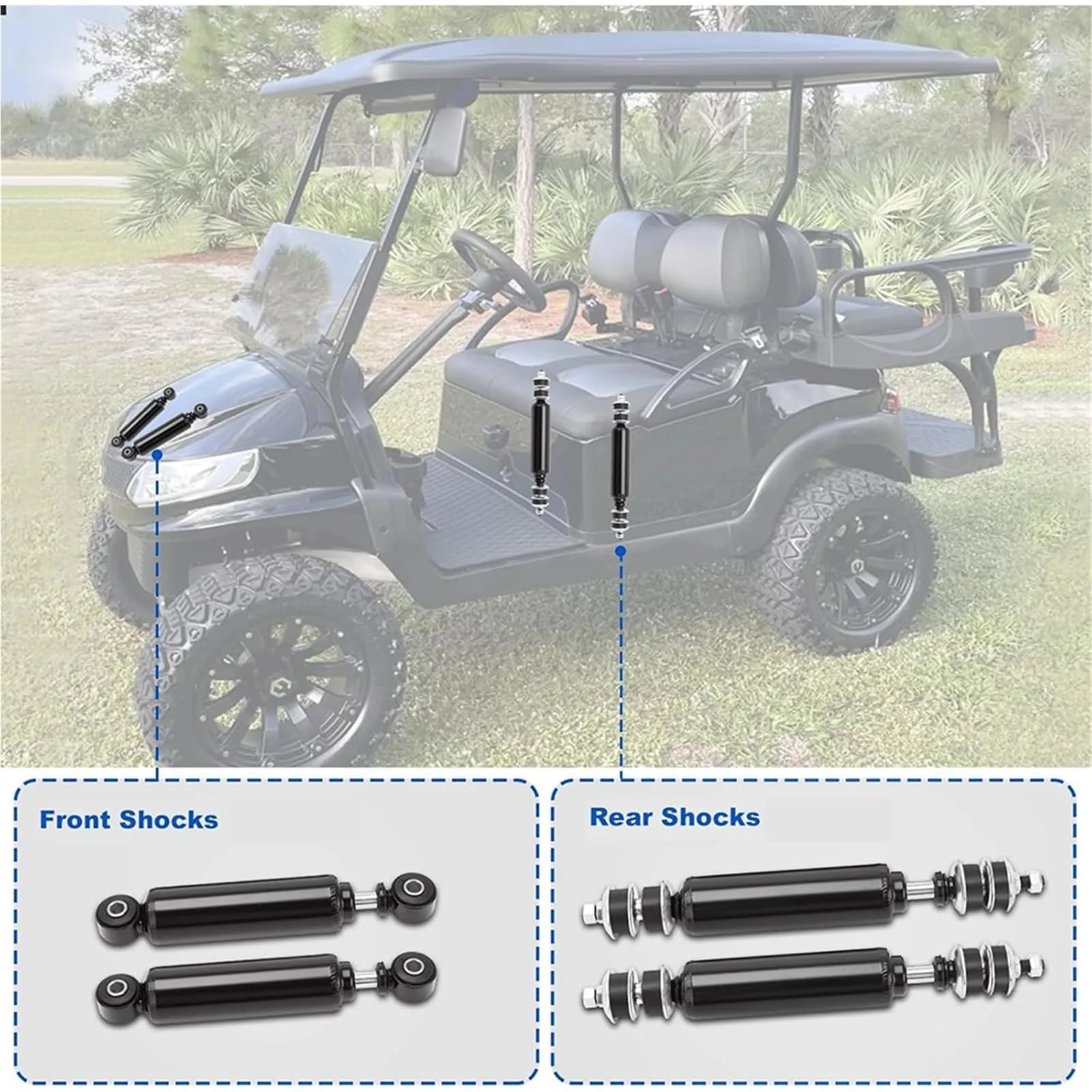 IIQSKIGSC Shock Absorber for Club Car DS and Precedent image 4